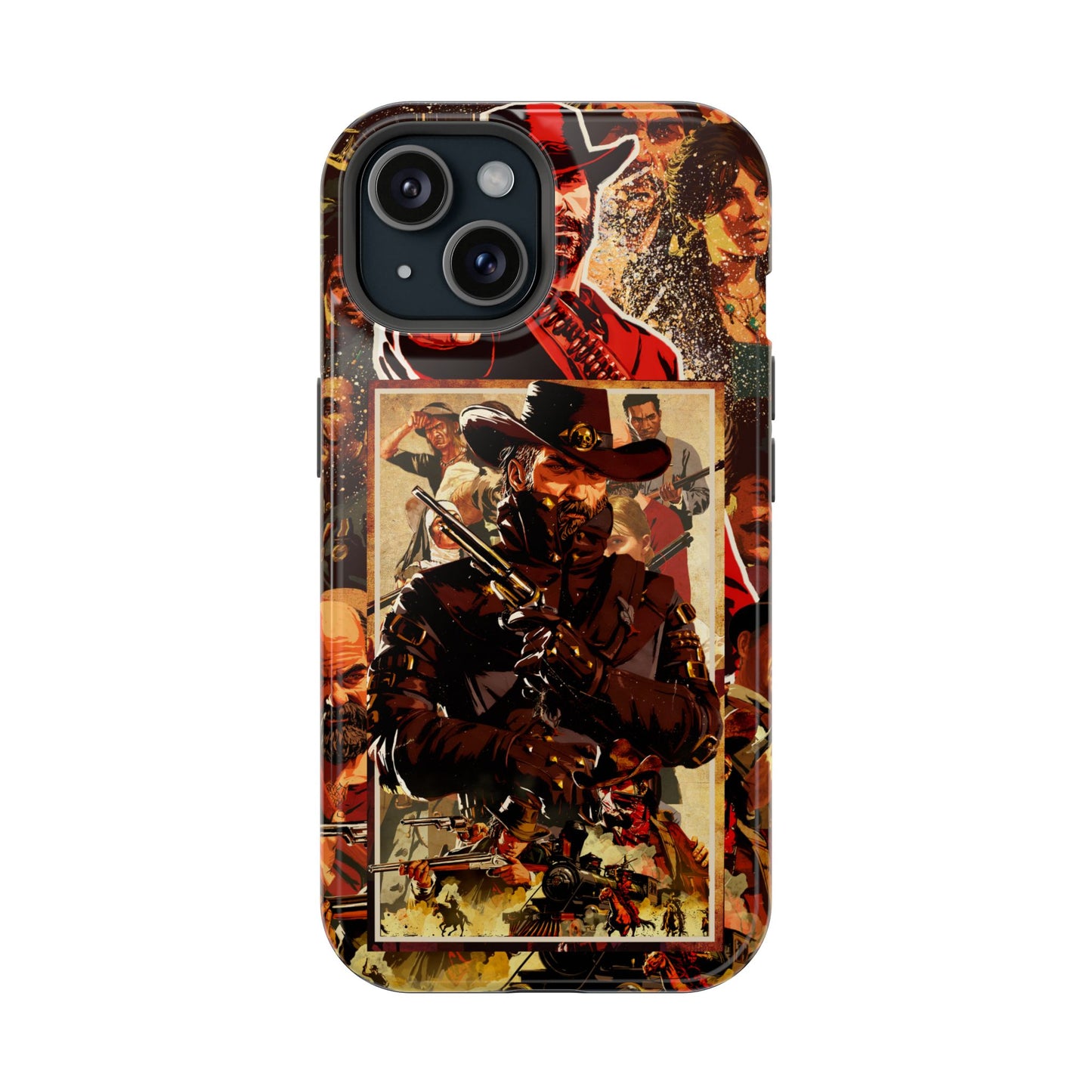 Red Dead Redemption MagSafe® iPhone Tough Case Dual Layer Robust