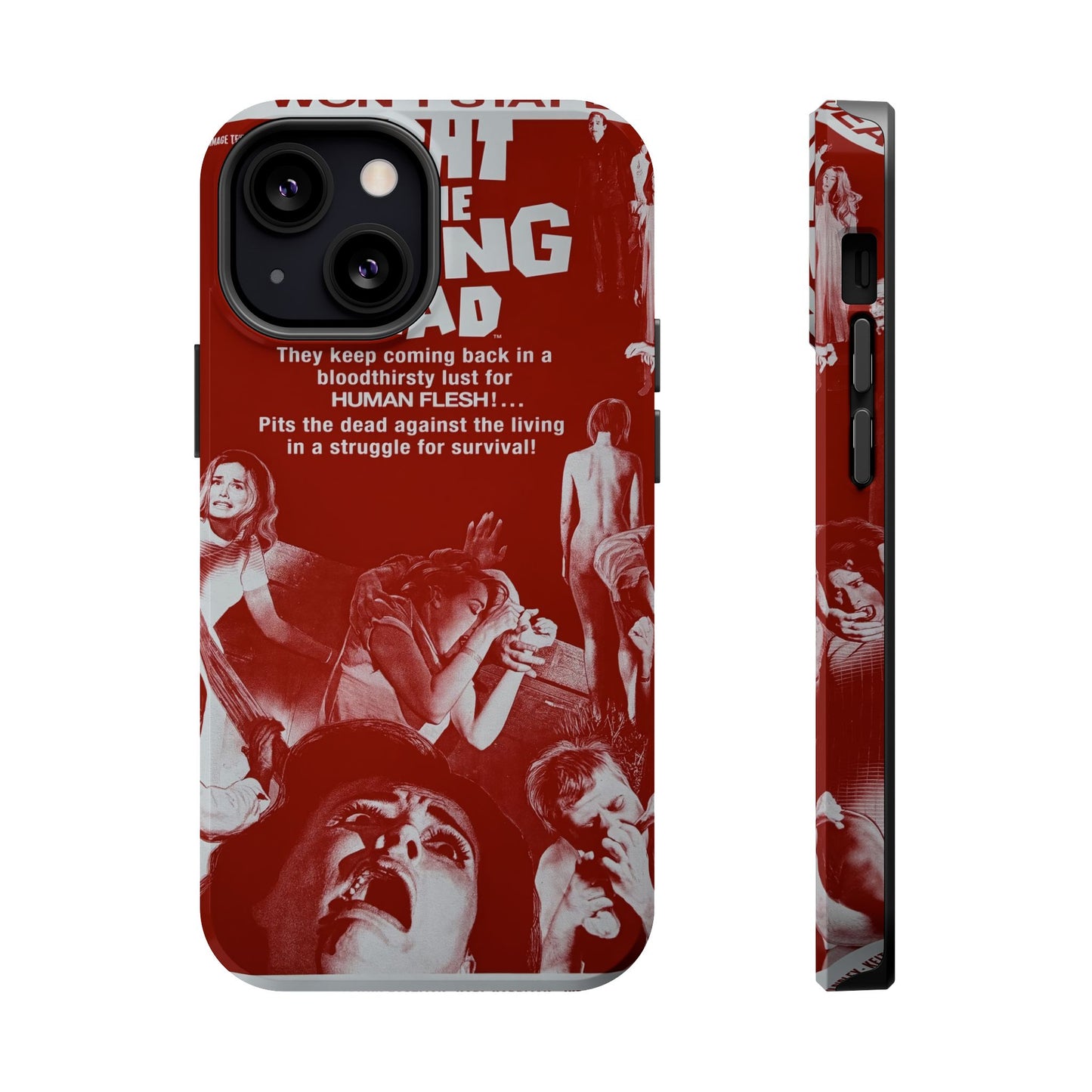 Night of the Living Dead MagSafe® iPhone Tough Case Dual Layer Robust