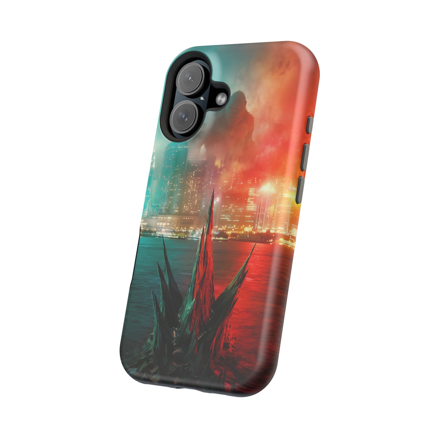 Godzilla Vs Kong MagSafe® iPhone Tough Case Dual Layer Robust