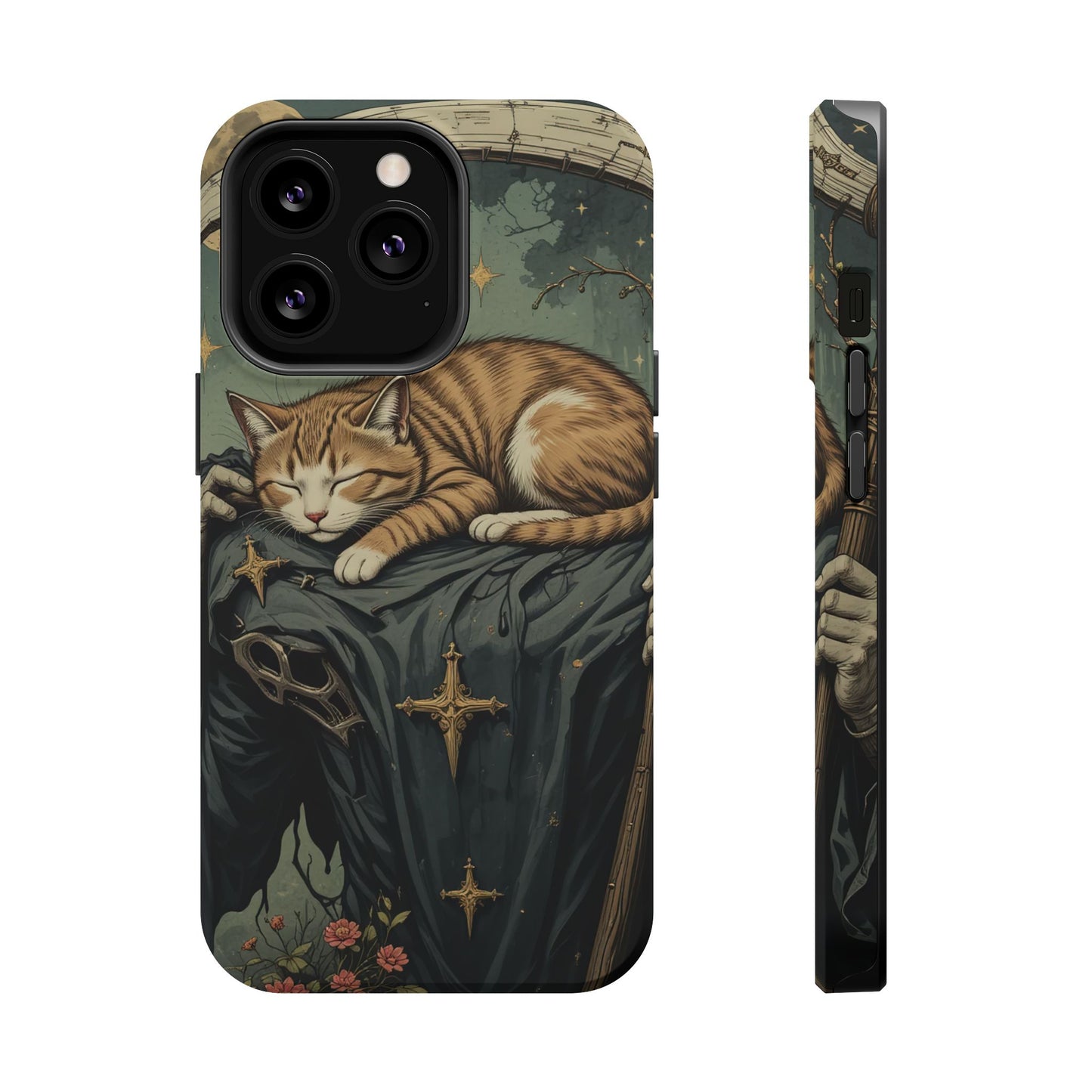 Cat of Death MagSafe® iPhone Tough Case Dual Layer Robust