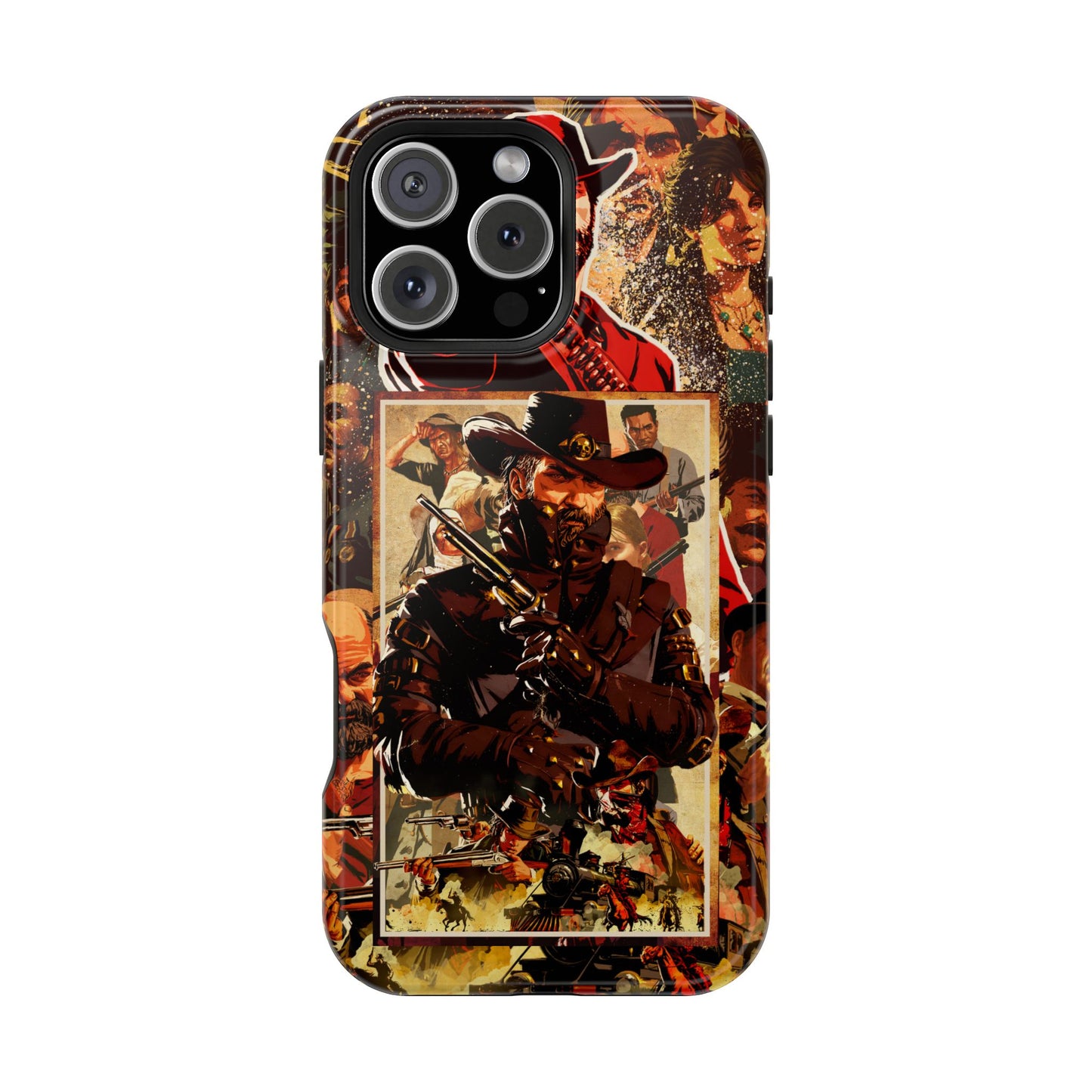 Red Dead Redemption MagSafe® iPhone Tough Case Dual Layer Robust