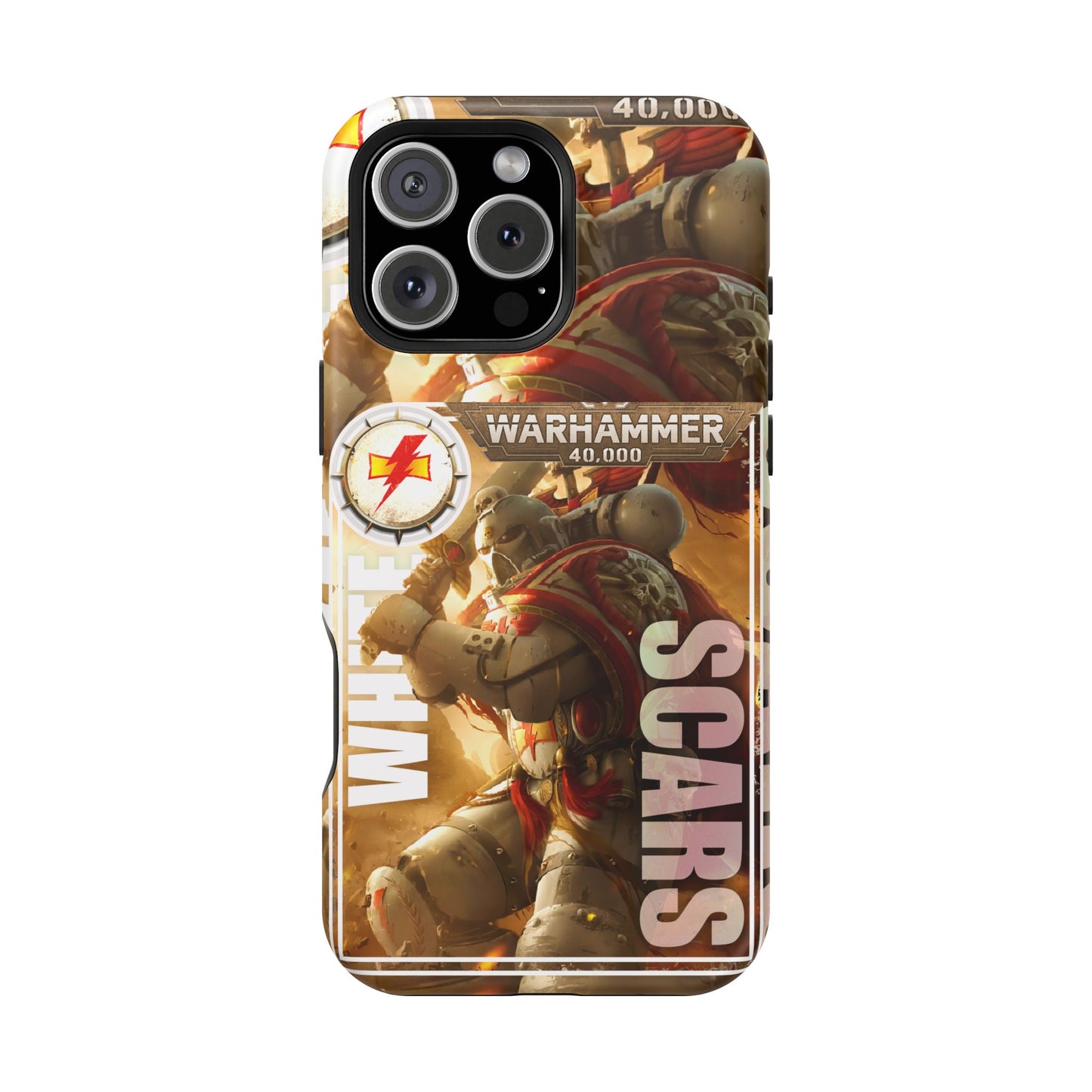 Warhammer White Scars MagSafe® iPhone Tough Case Dual Layer Robust
