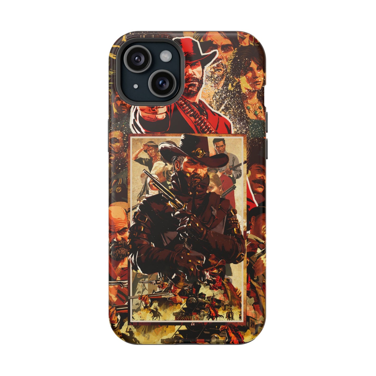 Red Dead Redemption MagSafe® iPhone Tough Case Dual Layer Robust