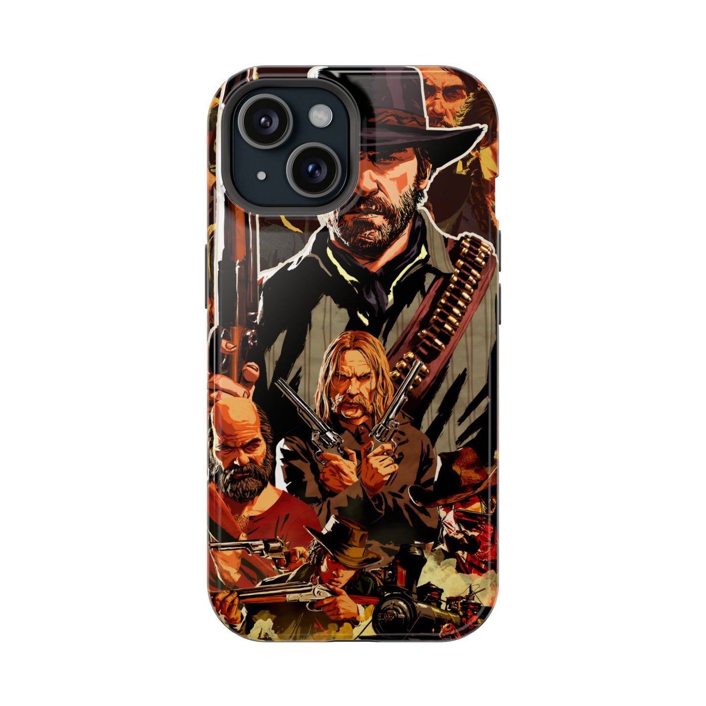 Red Dead Redemption MagSafe® iPhone Tough Case Dual Layer Robust