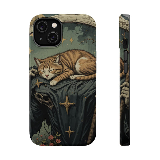 Cat of Death MagSafe® iPhone Tough Case Dual Layer Robust