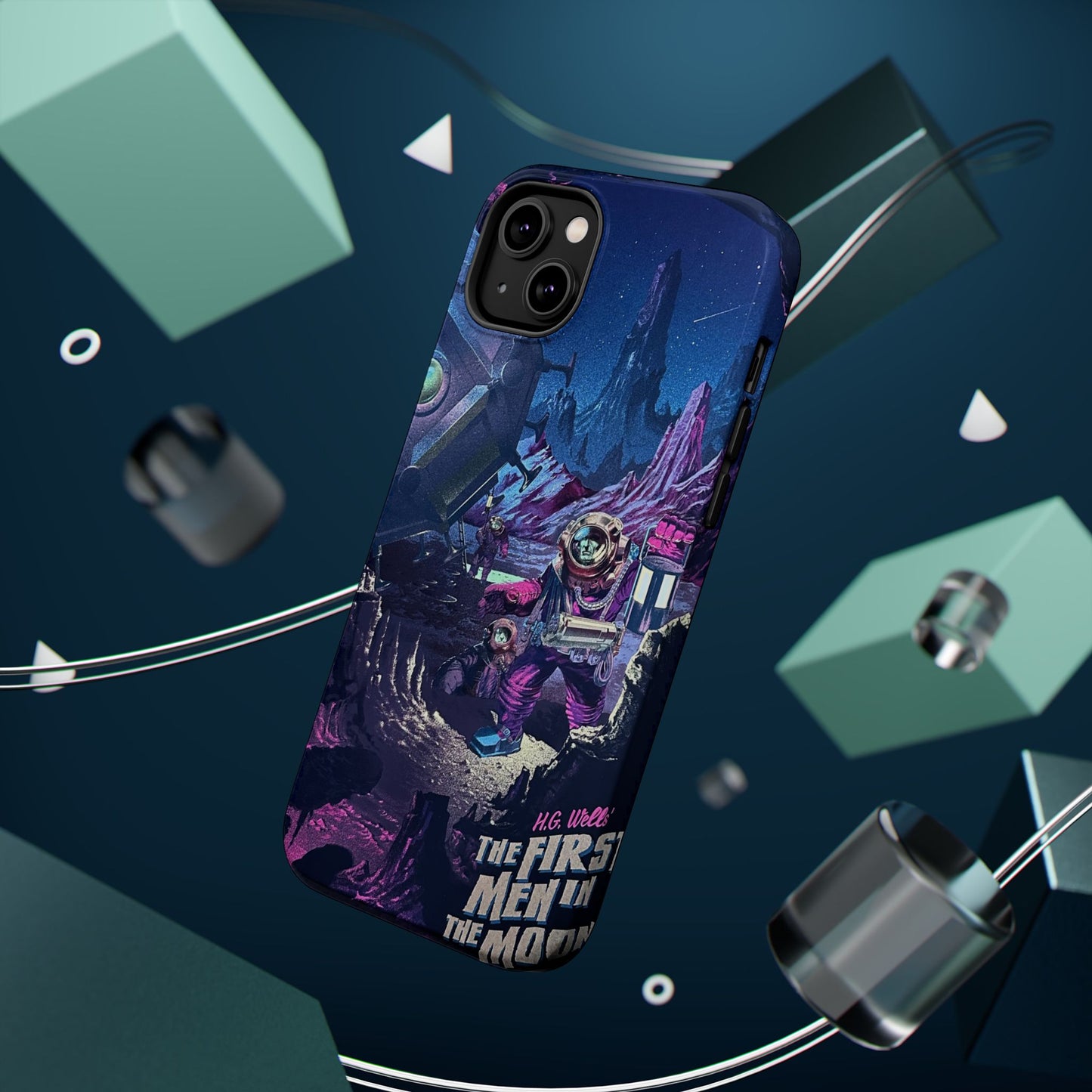 The First Men in the Moon MagSafe® iPhone Tough Case Dual Layer Robust