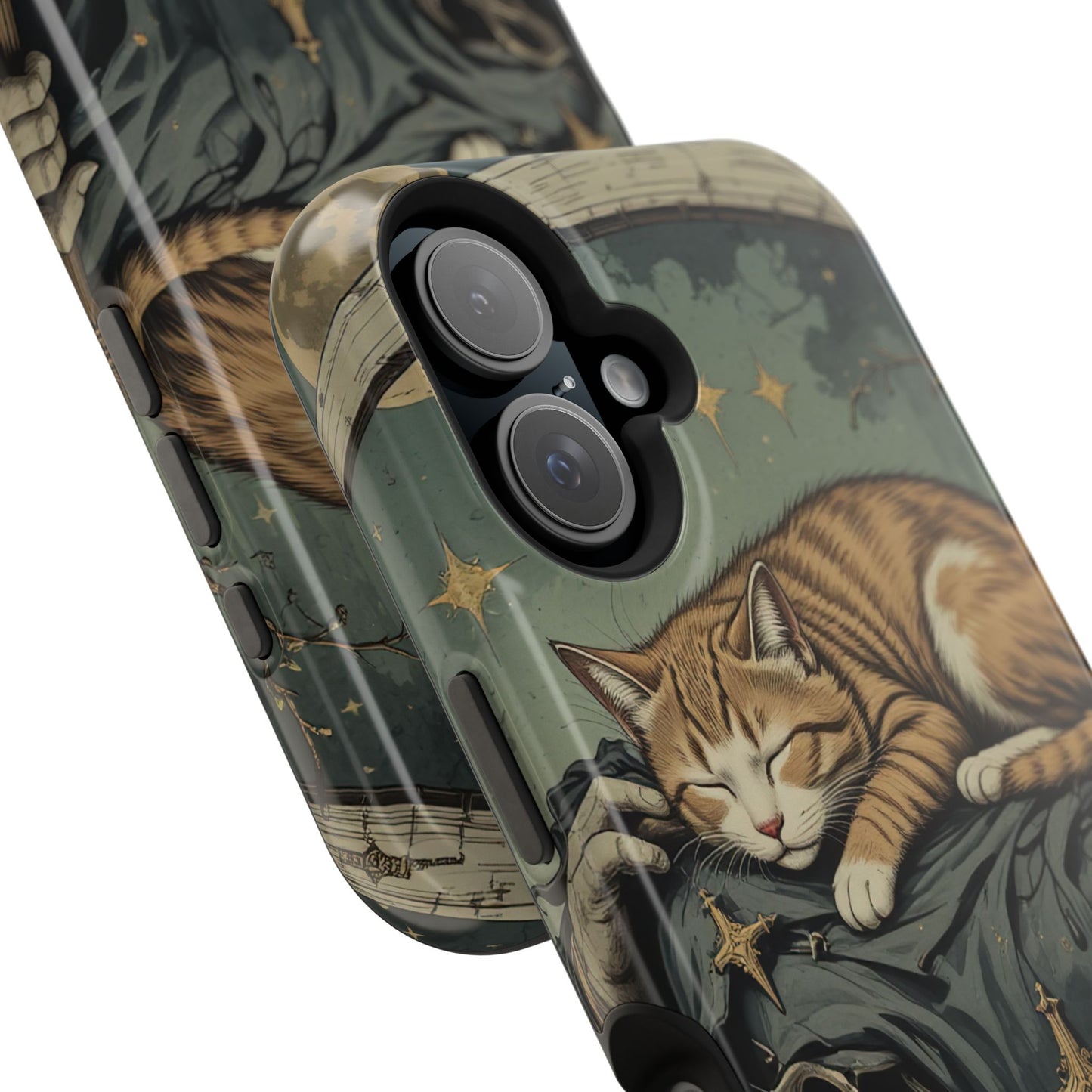 Cat of Death MagSafe® iPhone Tough Case Dual Layer Robust