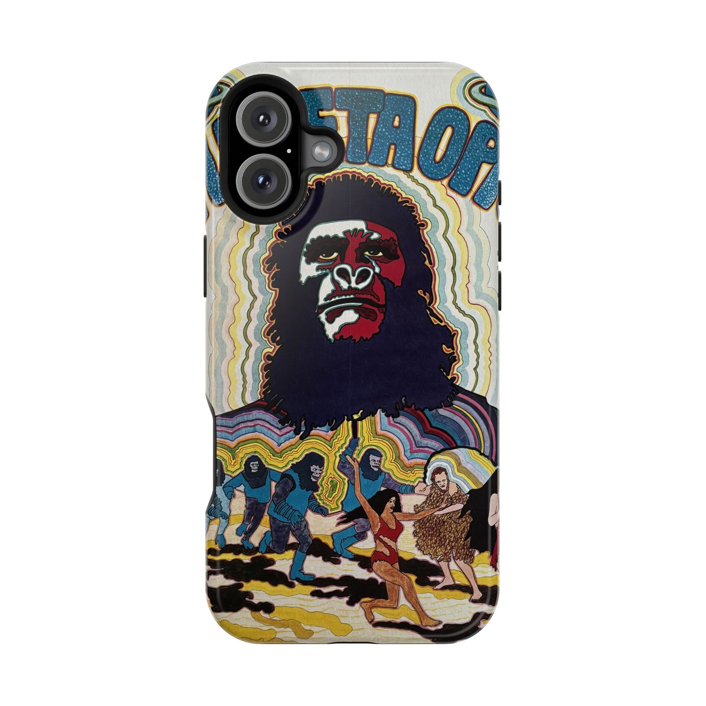 Planet of the Apes MagSafe® iPhone Tough Case Dual Layer Robust