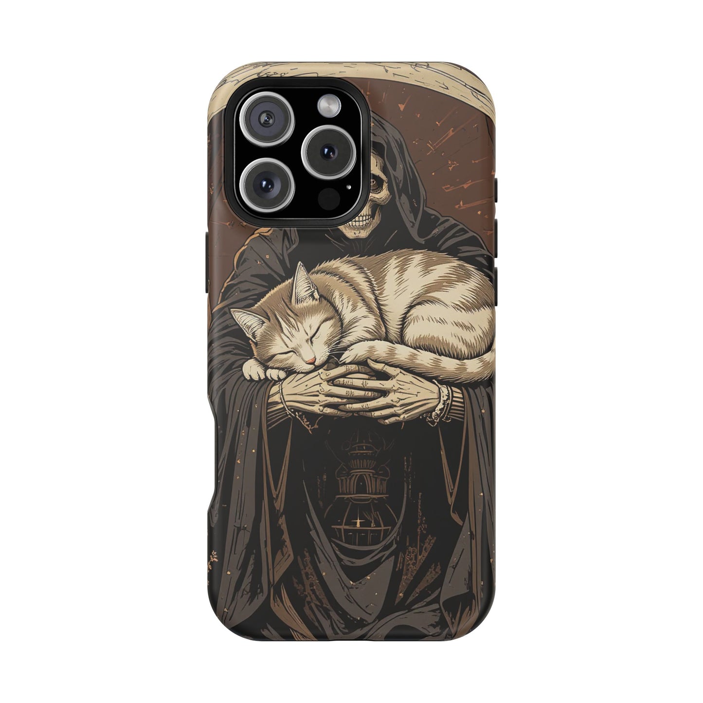 Cat of Death MagSafe® iPhone Tough Case Dual Layer Robust
