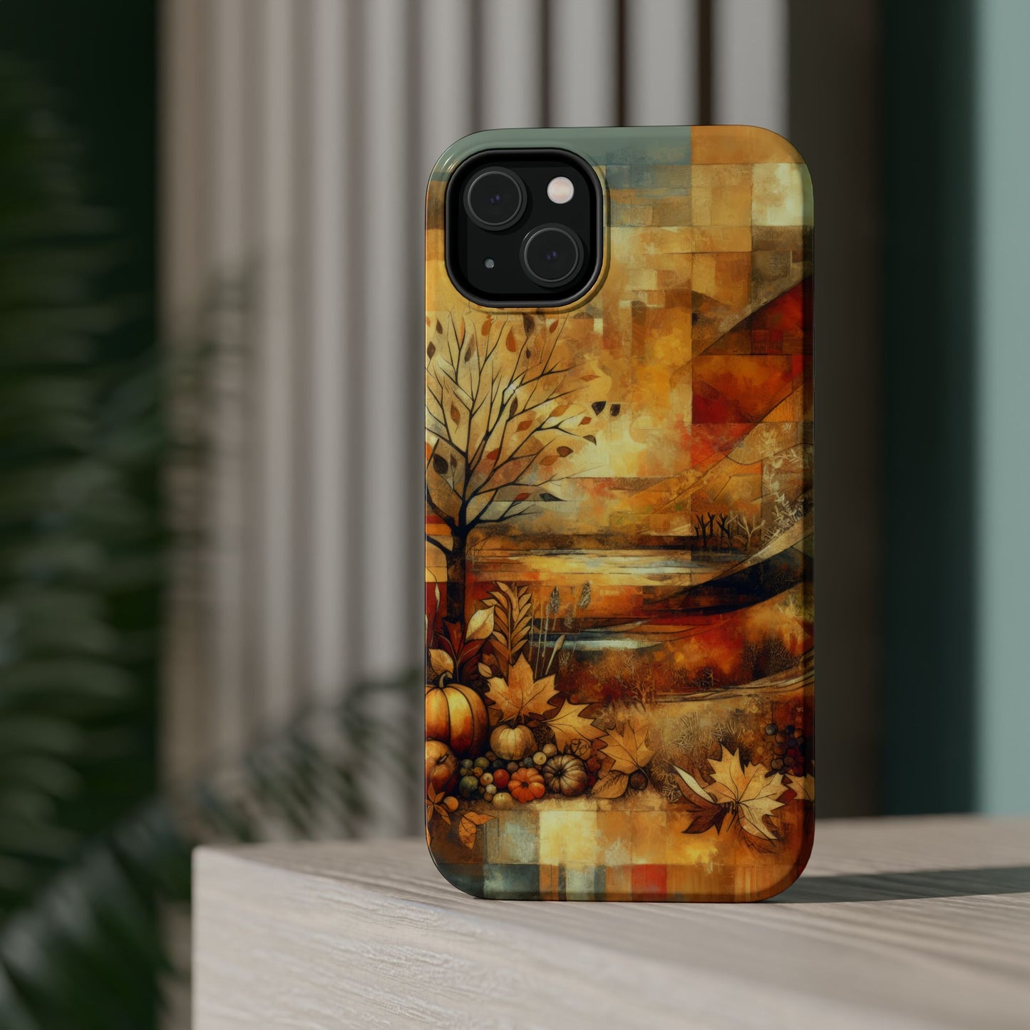 Art Nature MagSafe® iPhone Tough Case Dual Layer Robust