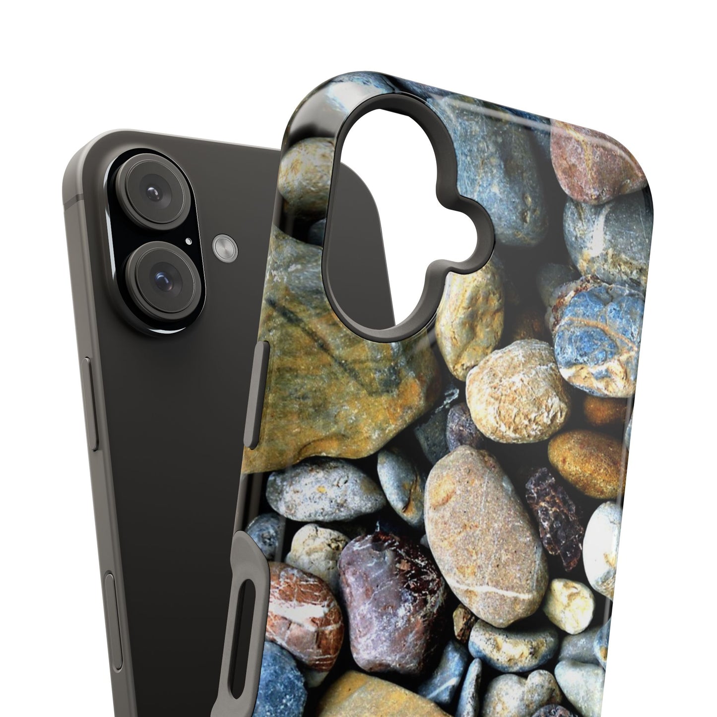 Marbles Nature MagSafe® iPhone Tough Case Dual Layer Robust