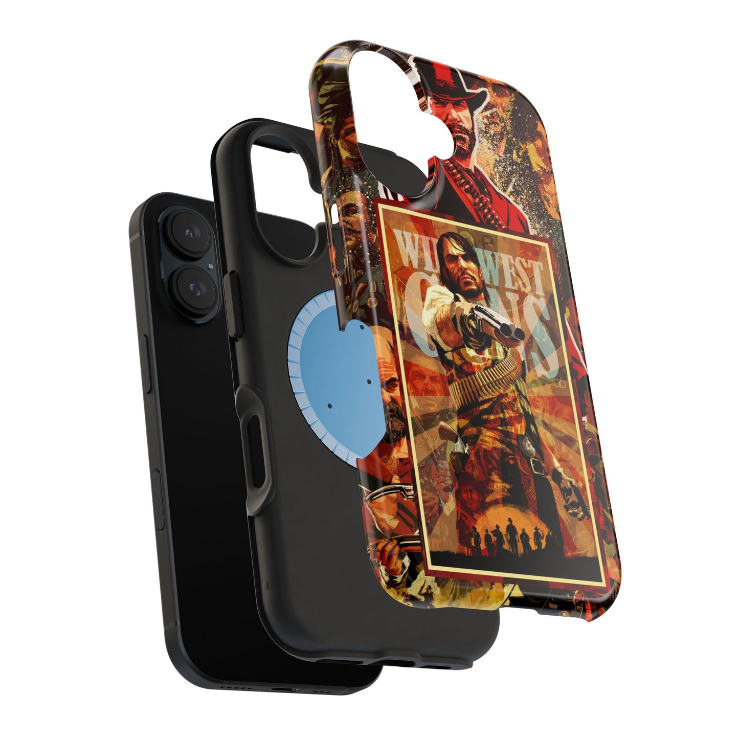 Red Dead Redemption MagSafe® iPhone Tough Case Dual Layer Robust