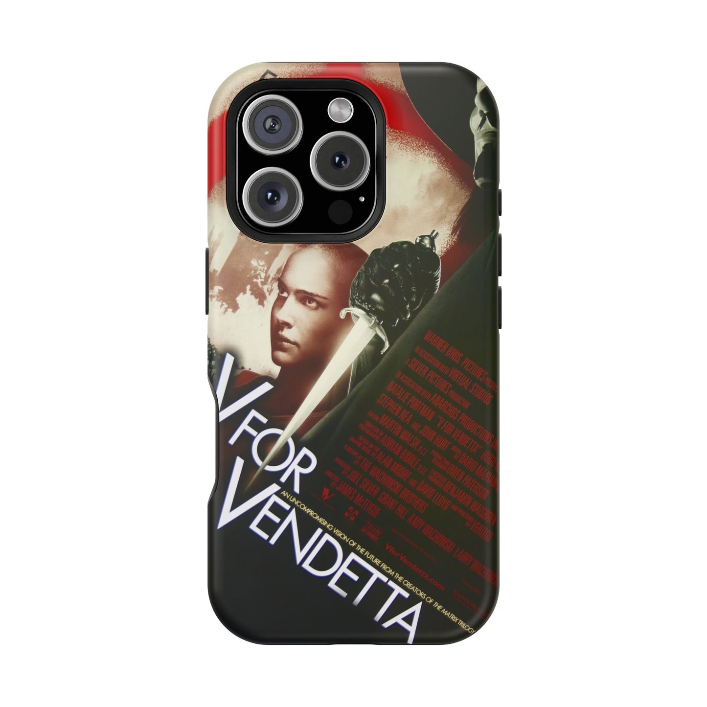 V for Vendetta MagSafe® iPhone Tough Case Dual Layer Robust