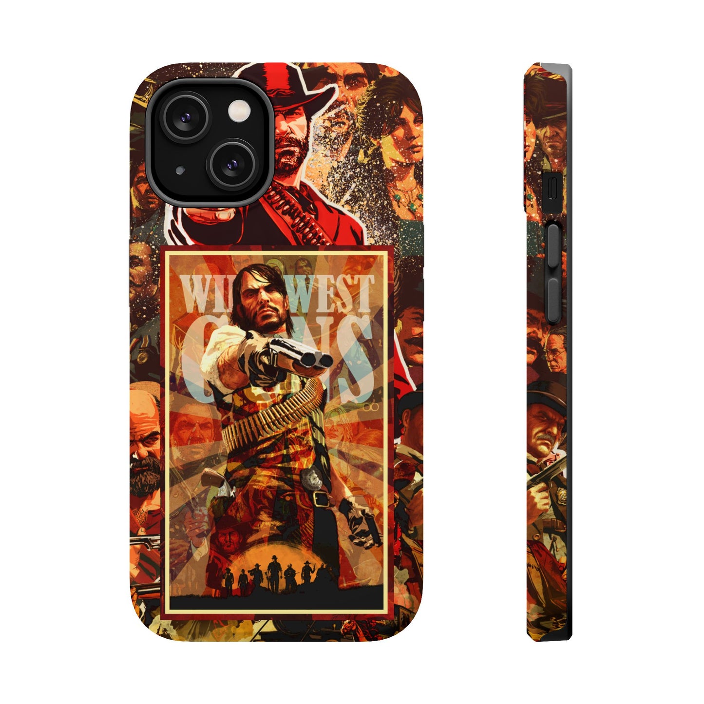 Red Dead Redemption MagSafe® iPhone Tough Case Dual Layer Robust