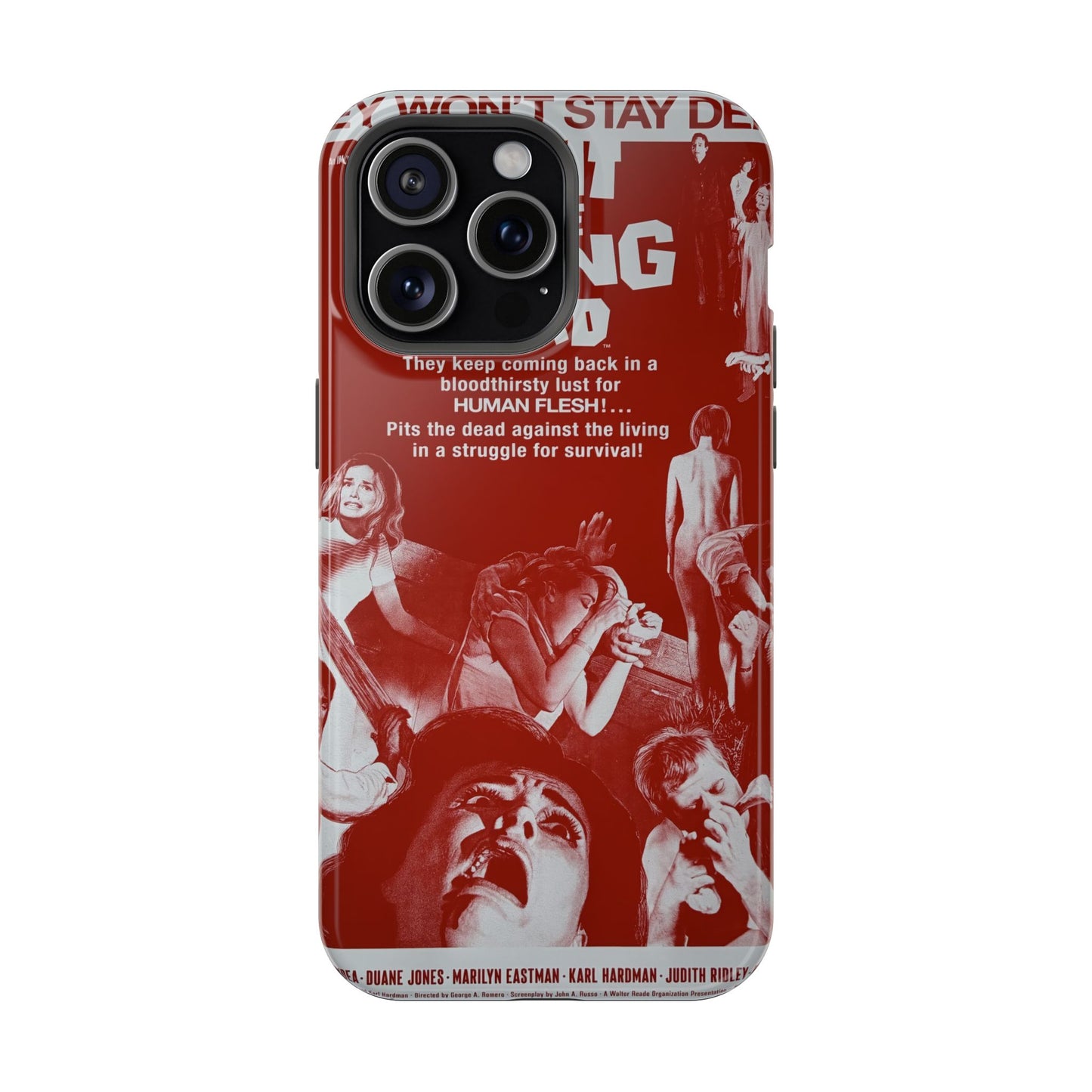 Night of the Living Dead MagSafe® iPhone Tough Case Dual Layer Robust