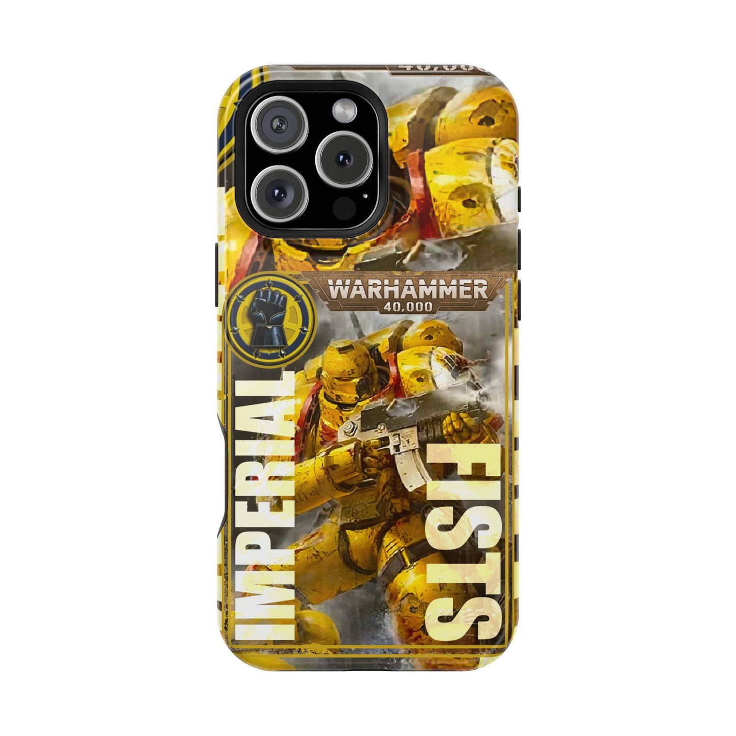 Warhammer Imperial Fists MagSafe® iPhone Tough Case Dual Layer Robust