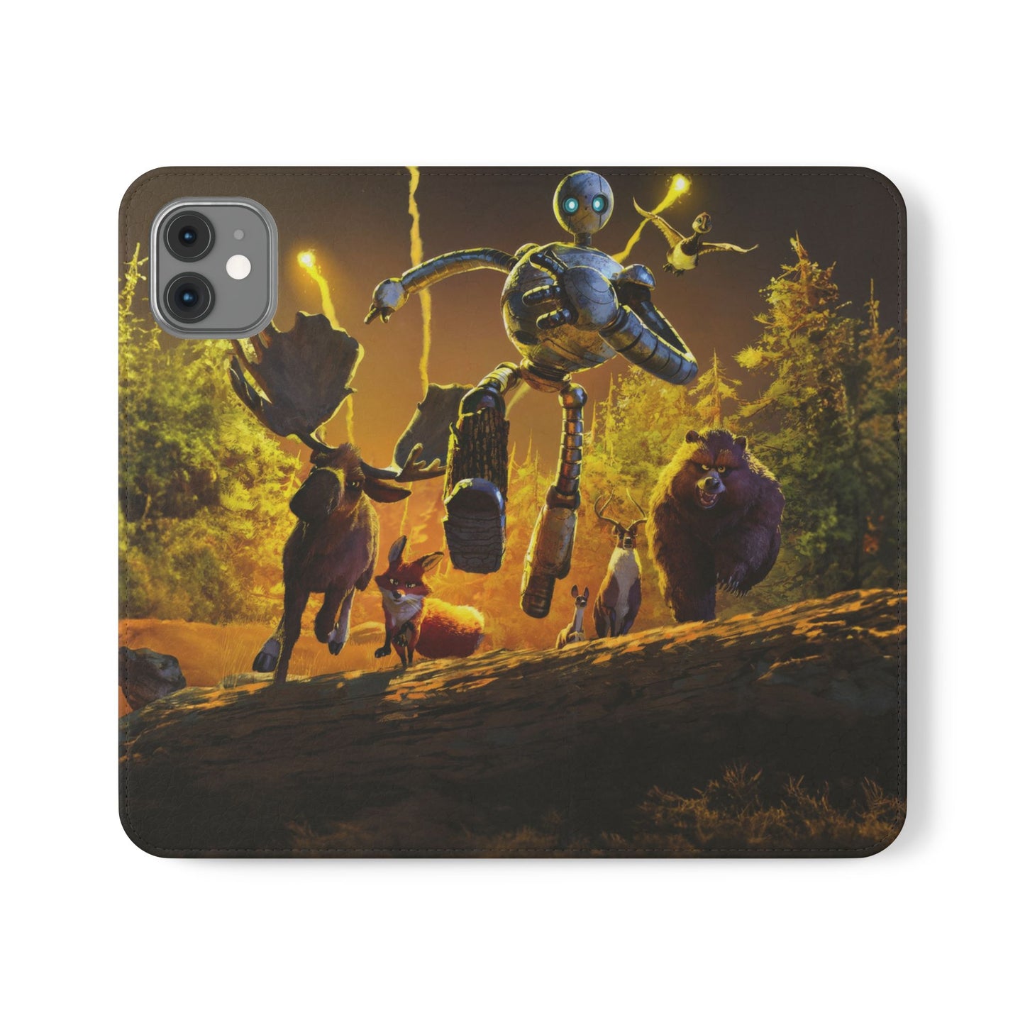 Wild Robot Flip Case for iPhone & Samsung | PhoneMags