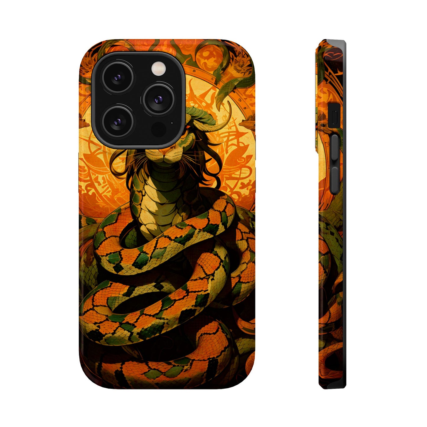 Serpent Art MagSafe® iPhone Tough Case Dual Layer Robust