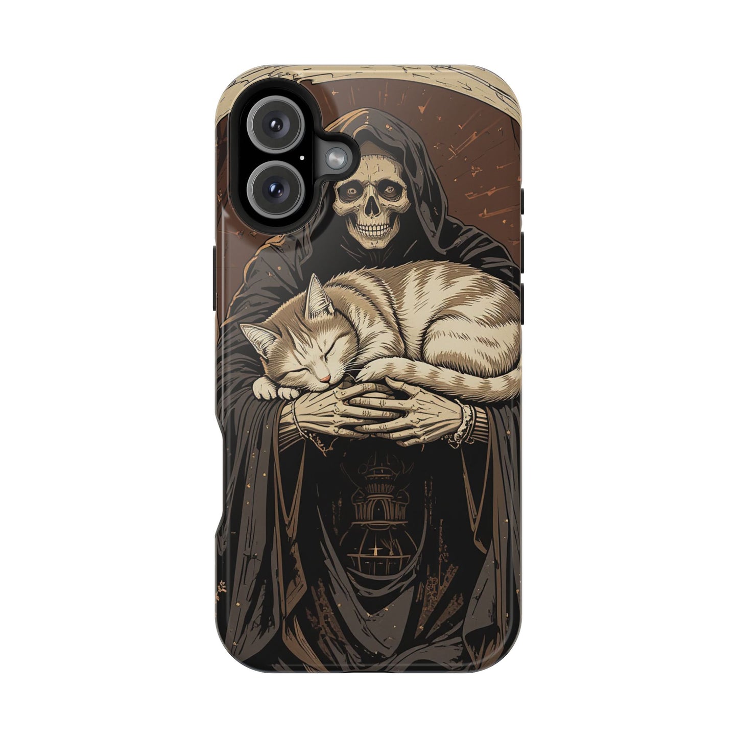 Cat of Death MagSafe® iPhone Tough Case Dual Layer Robust