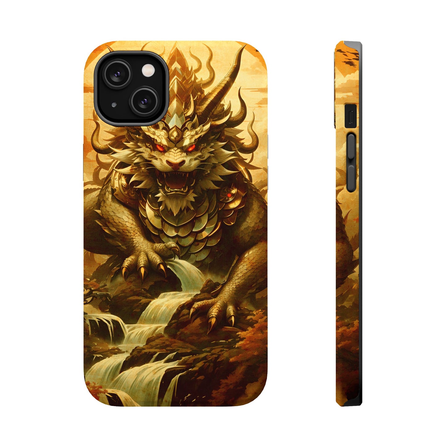 Dragon Art MagSafe® iPhone Tough Case Dual Layer Robust