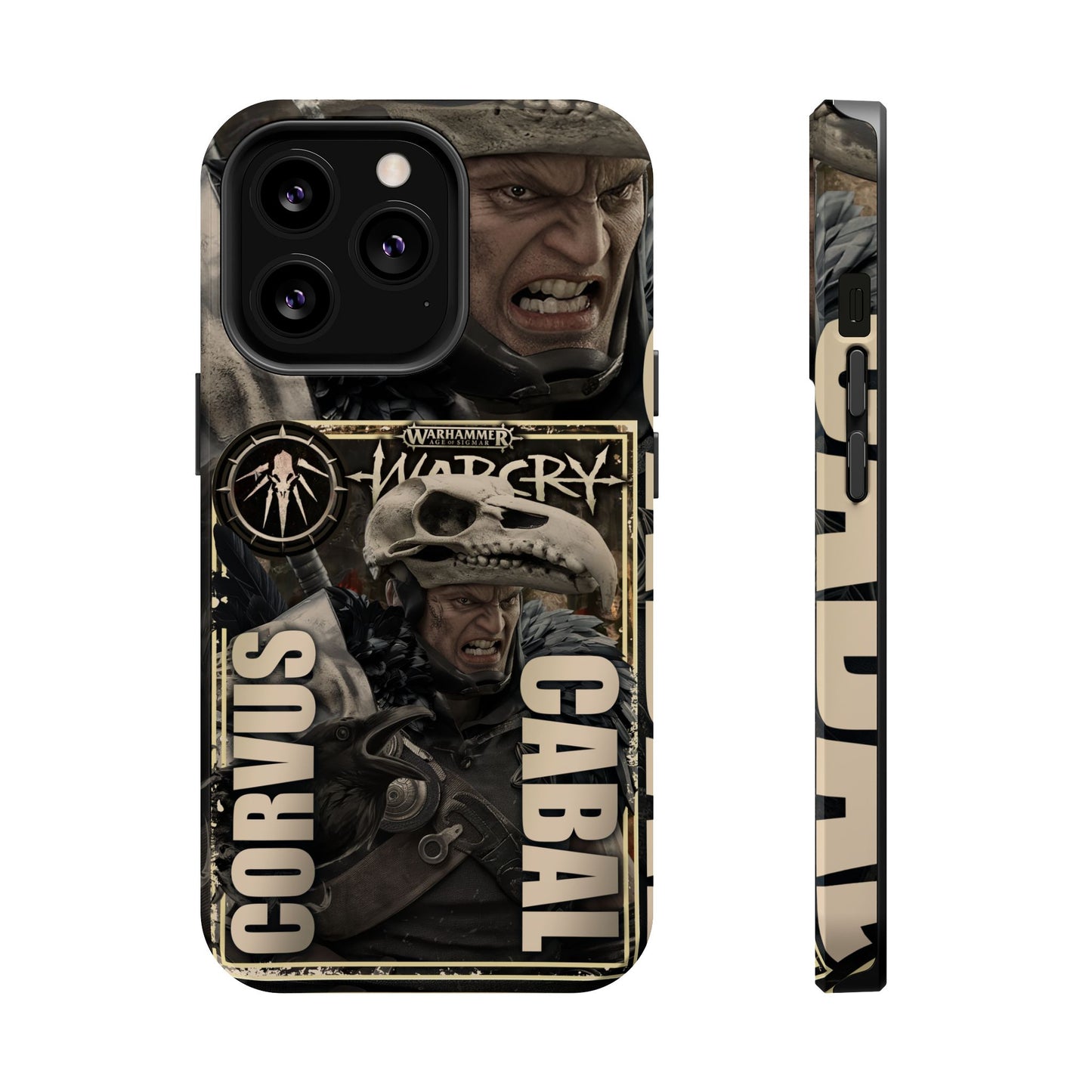 Warhamer Corvus Cabal MagSafe® iPhone Tough Case Dual Layer Robust