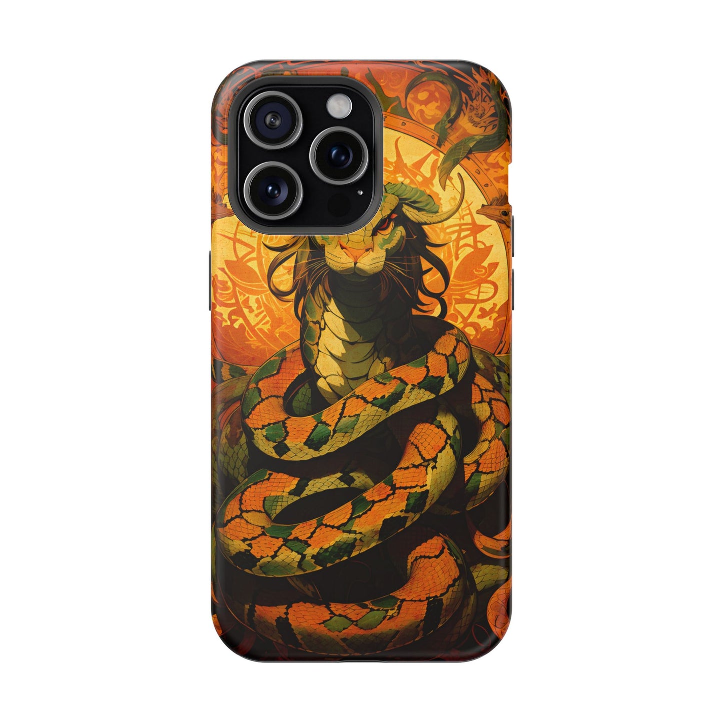 Serpent Art MagSafe® iPhone Tough Case Dual Layer Robust