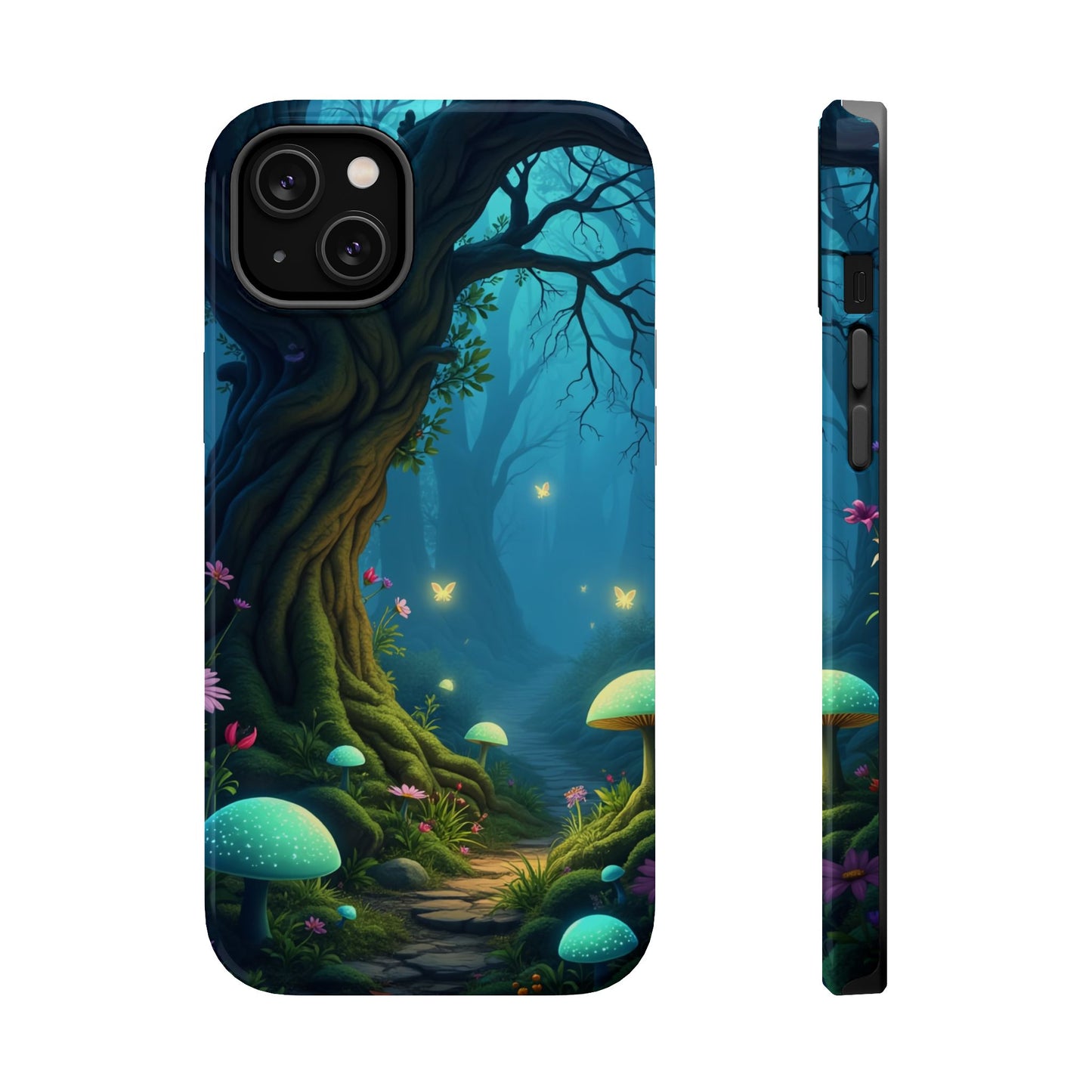 Shrooms Nature MagSafe® iPhone Tough Case Dual Layer Robust