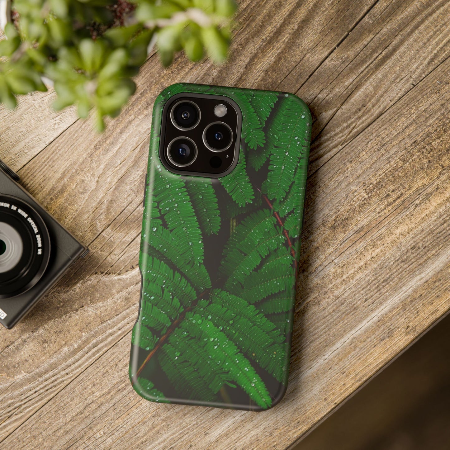 Leaf Marbles Nature MagSafe® iPhone Tough Case Dual Layer Robust