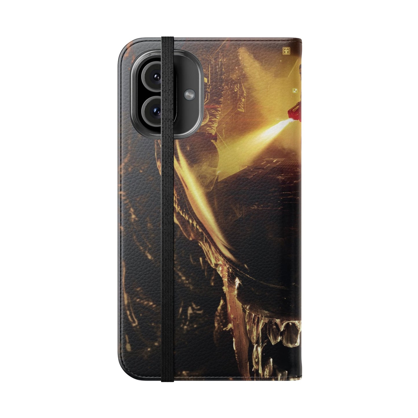 Alien iPhone & Samsung Flip Case