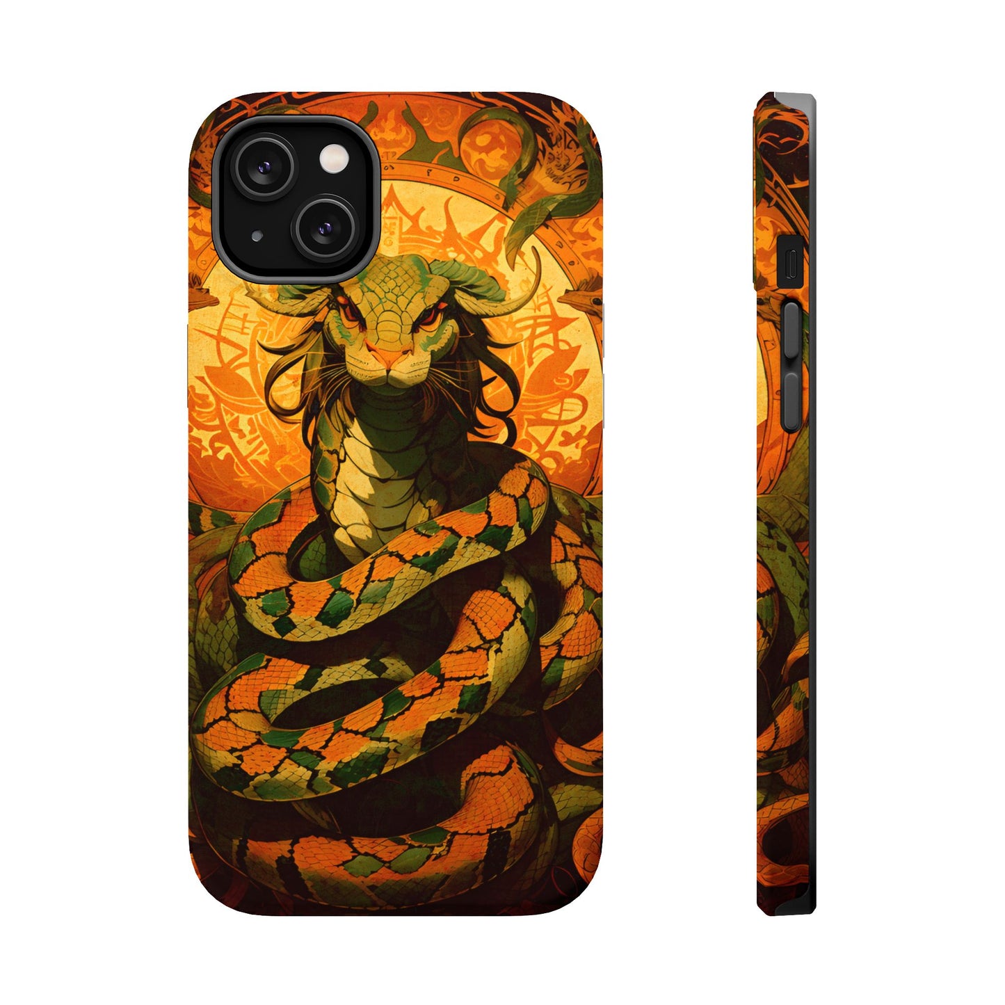 Serpent Art MagSafe® iPhone Tough Case Dual Layer Robust