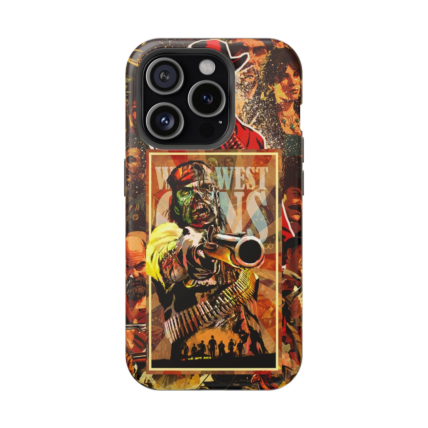 Red Dead Redemption MagSafe® iPhone Tough Case Dual Layer Robust