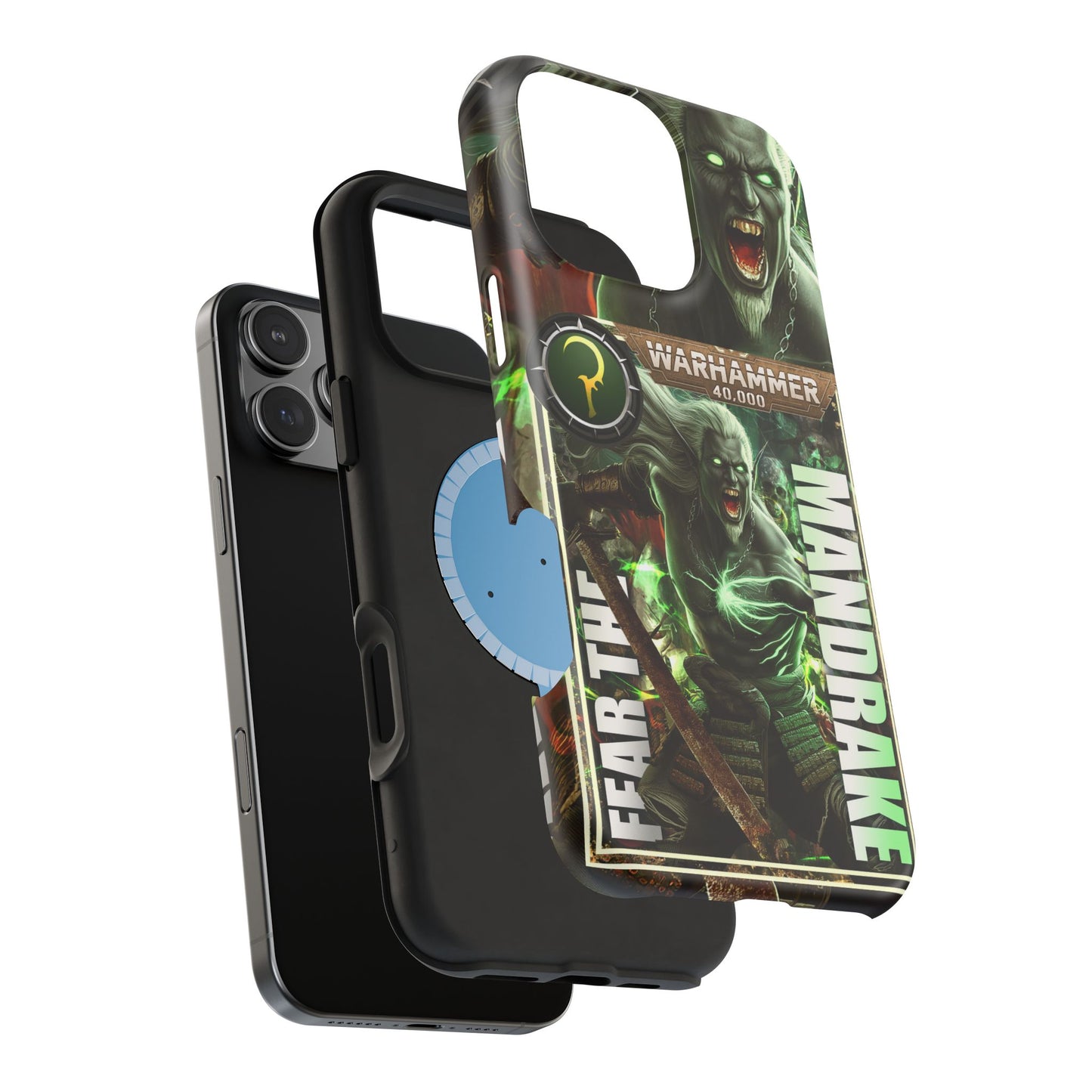 Warhamer Mandrake MagSafe® iPhone Tough Case Dual Layer Robust
