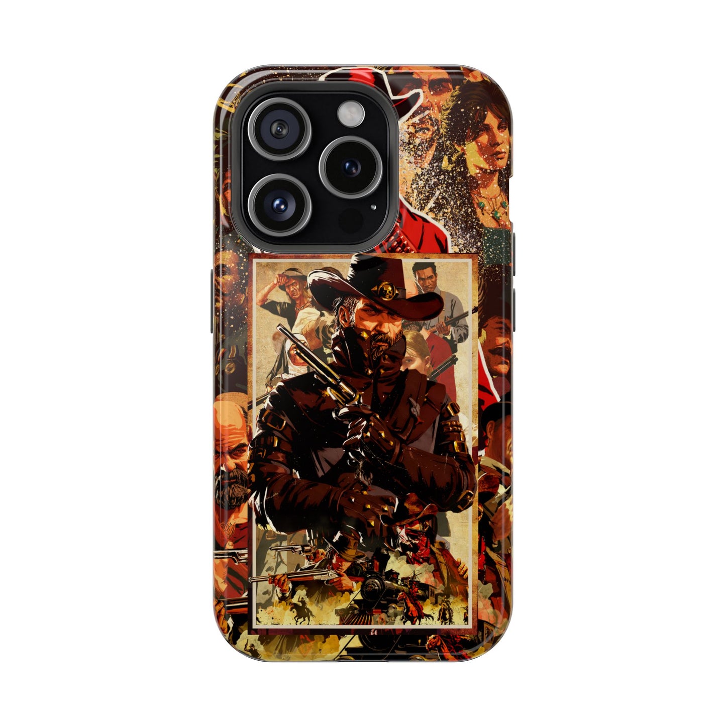 Red Dead Redemption MagSafe® iPhone Tough Case Dual Layer Robust