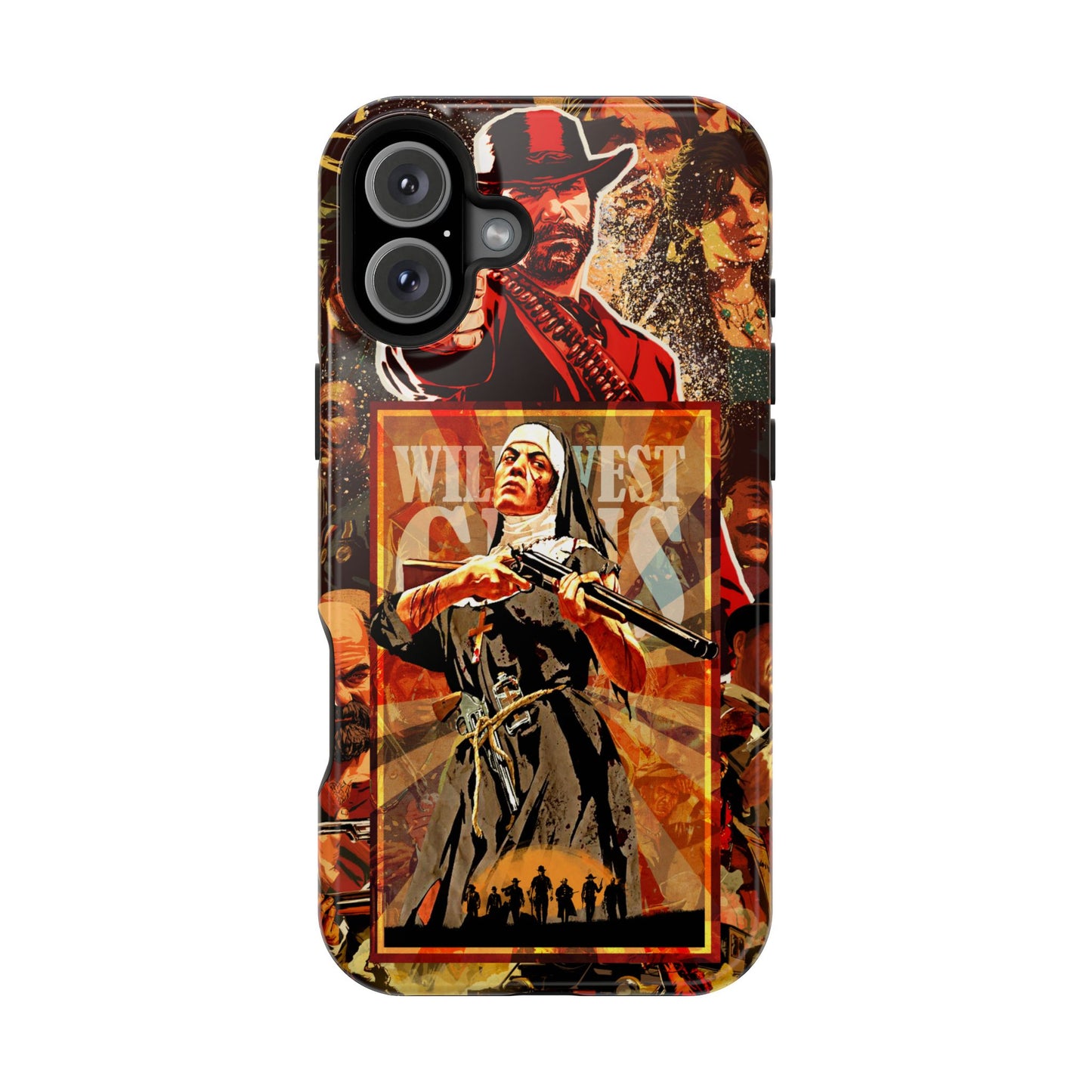 Red Dead Redemption MagSafe® iPhone Tough Case Dual Layer Robust