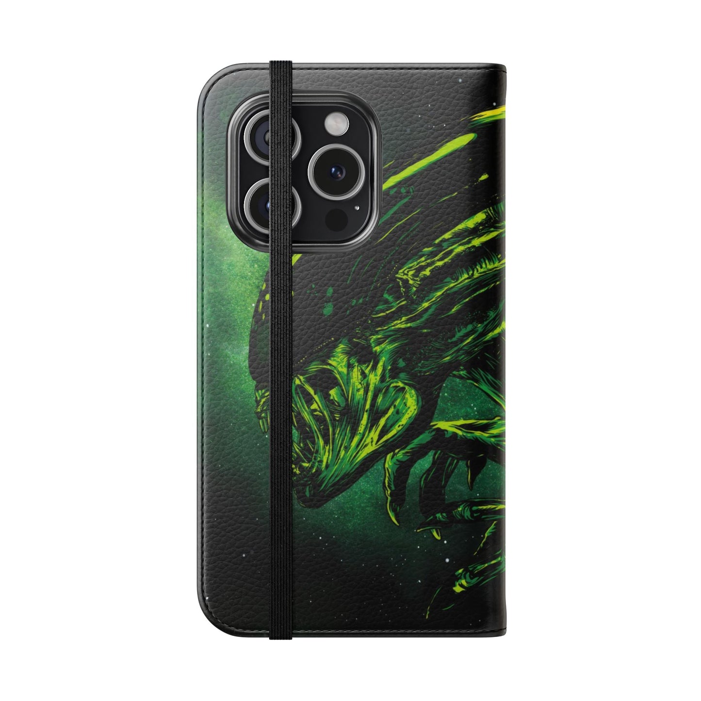 Alien iPhone & Samsung Flip Case