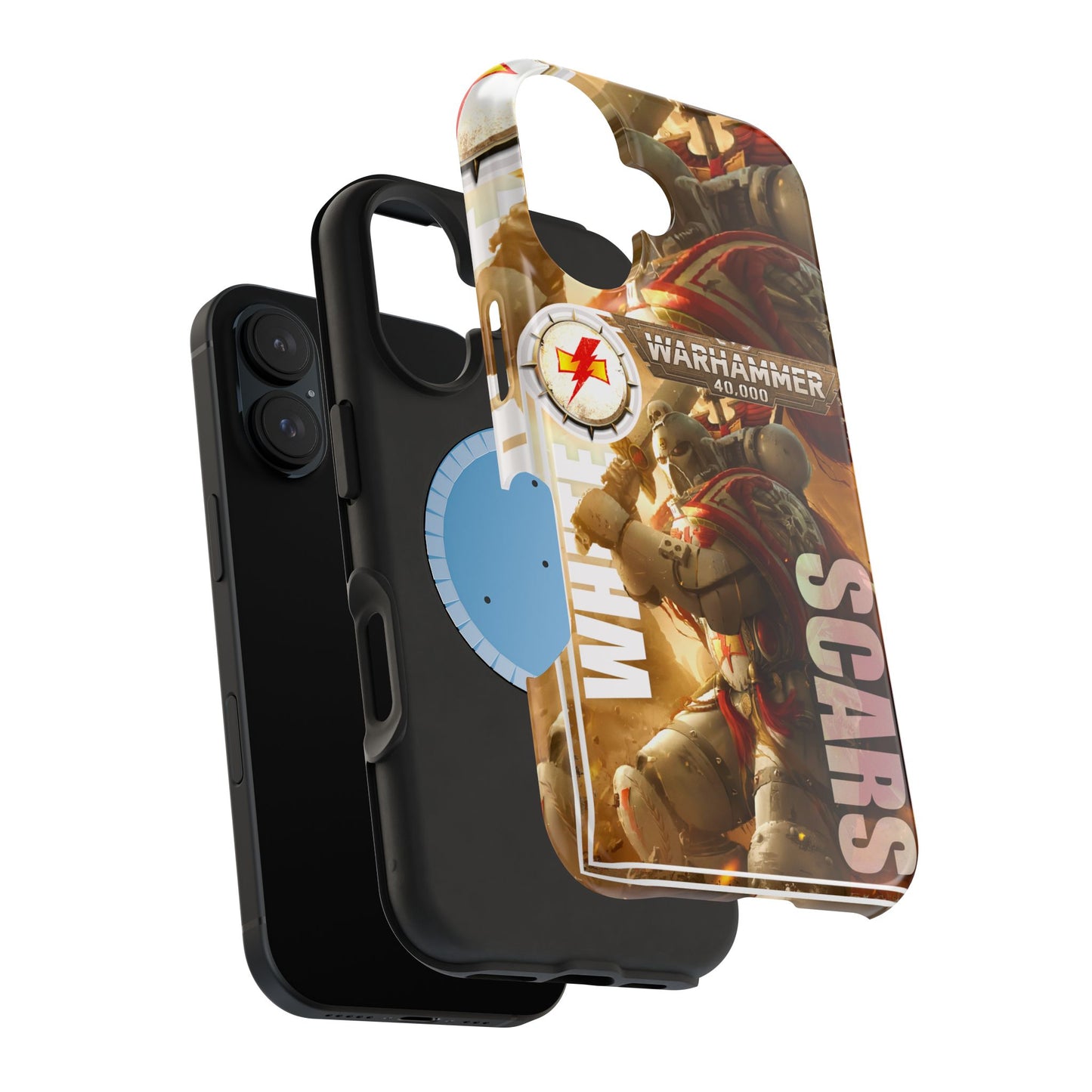 Warhammer White Scars MagSafe® iPhone Tough Case Dual Layer Robust