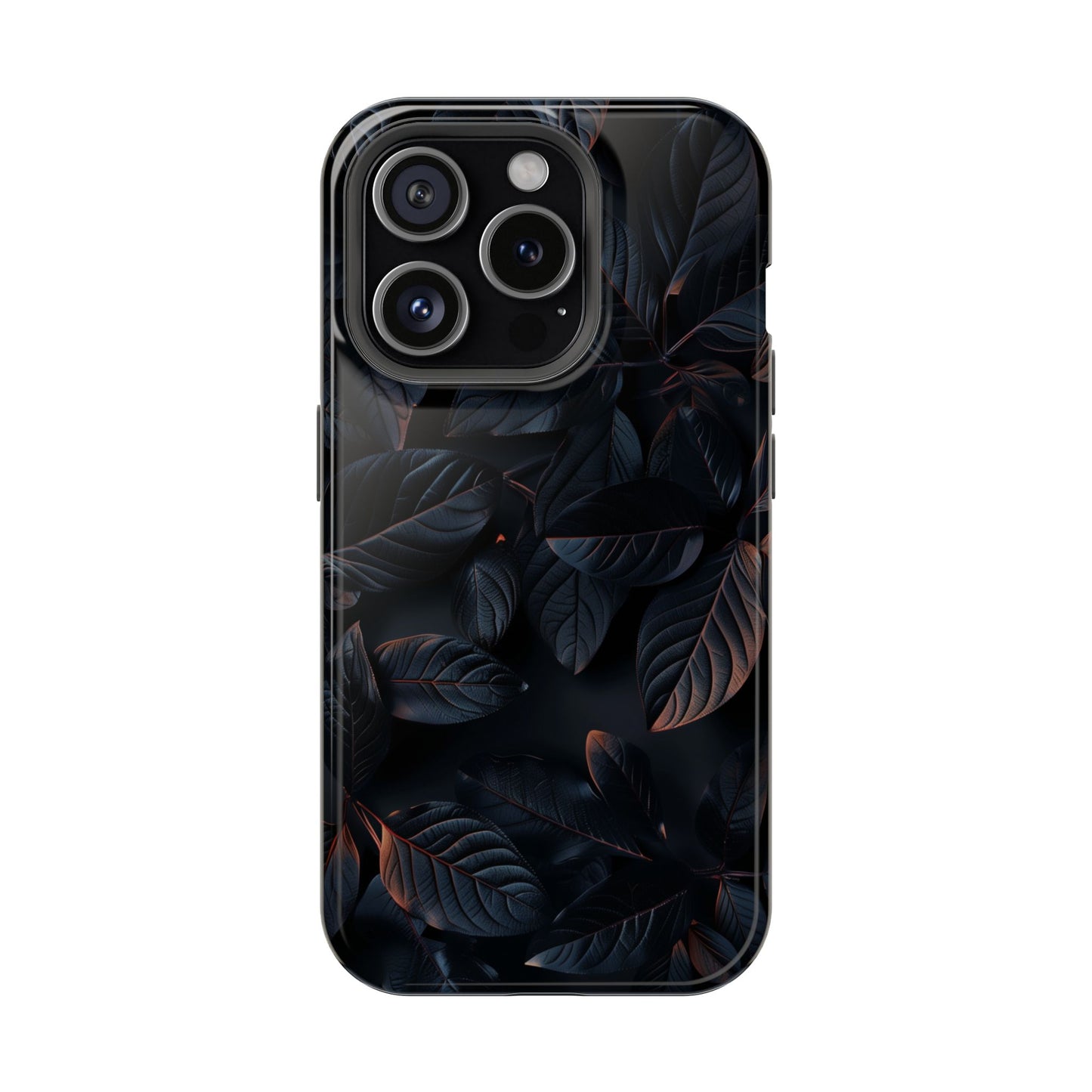 Black Nature MagSafe® iPhone Tough Case Dual Layer Robust