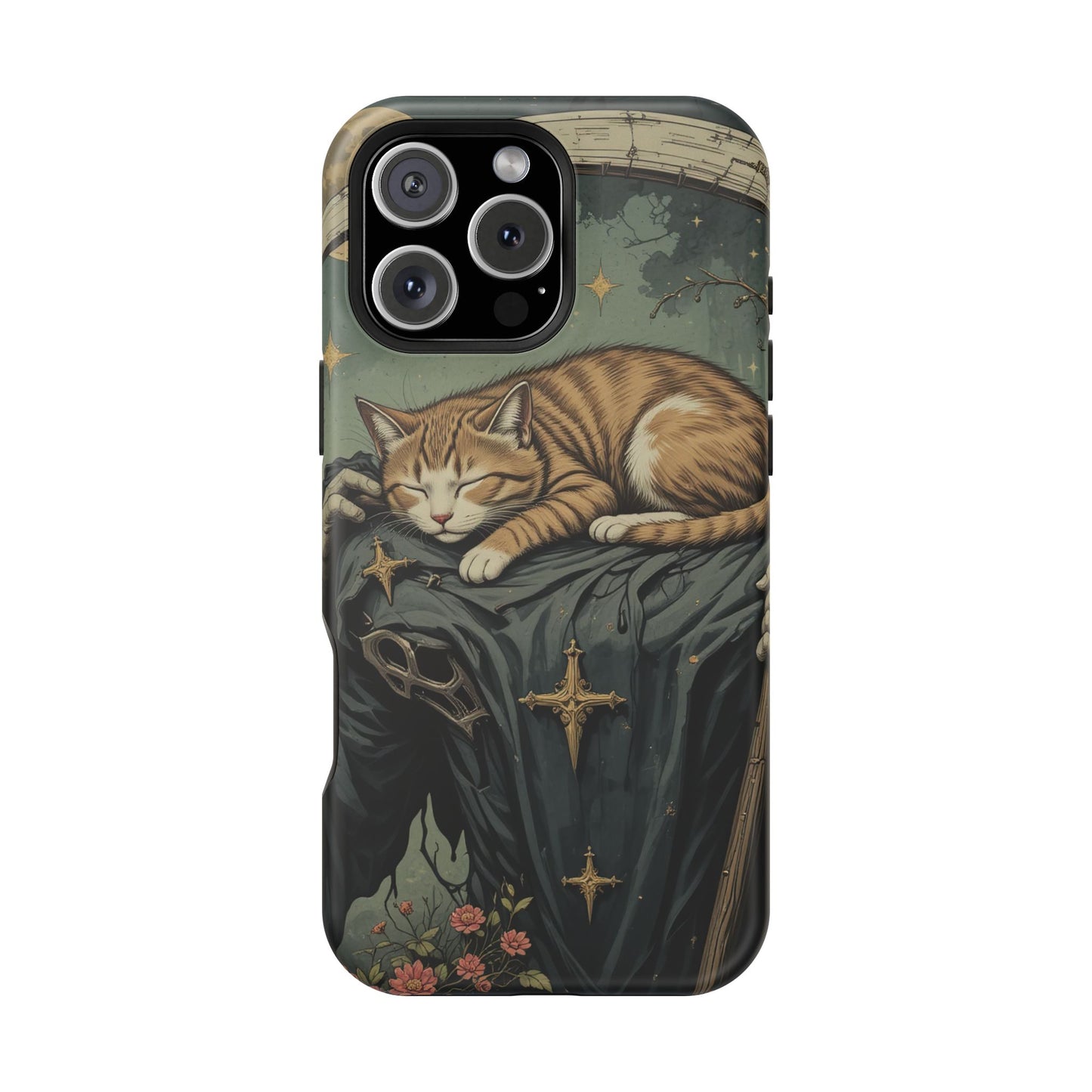 Cat of Death MagSafe® iPhone Tough Case Dual Layer Robust