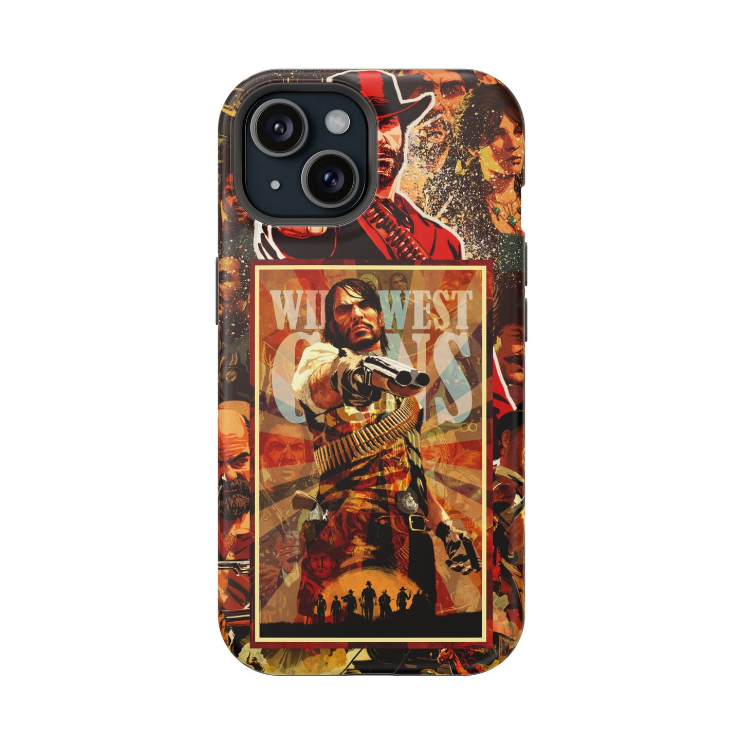 Red Dead Redemption MagSafe® iPhone Tough Case Dual Layer Robust