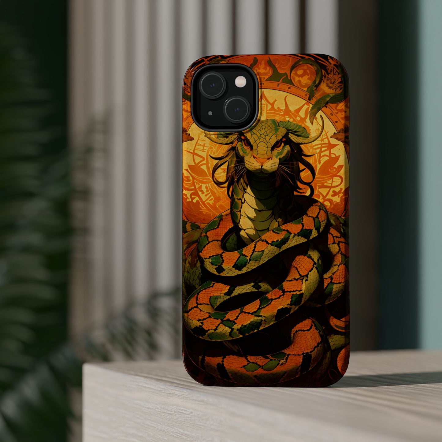 Serpent Art MagSafe® iPhone Tough Case Dual Layer Robust