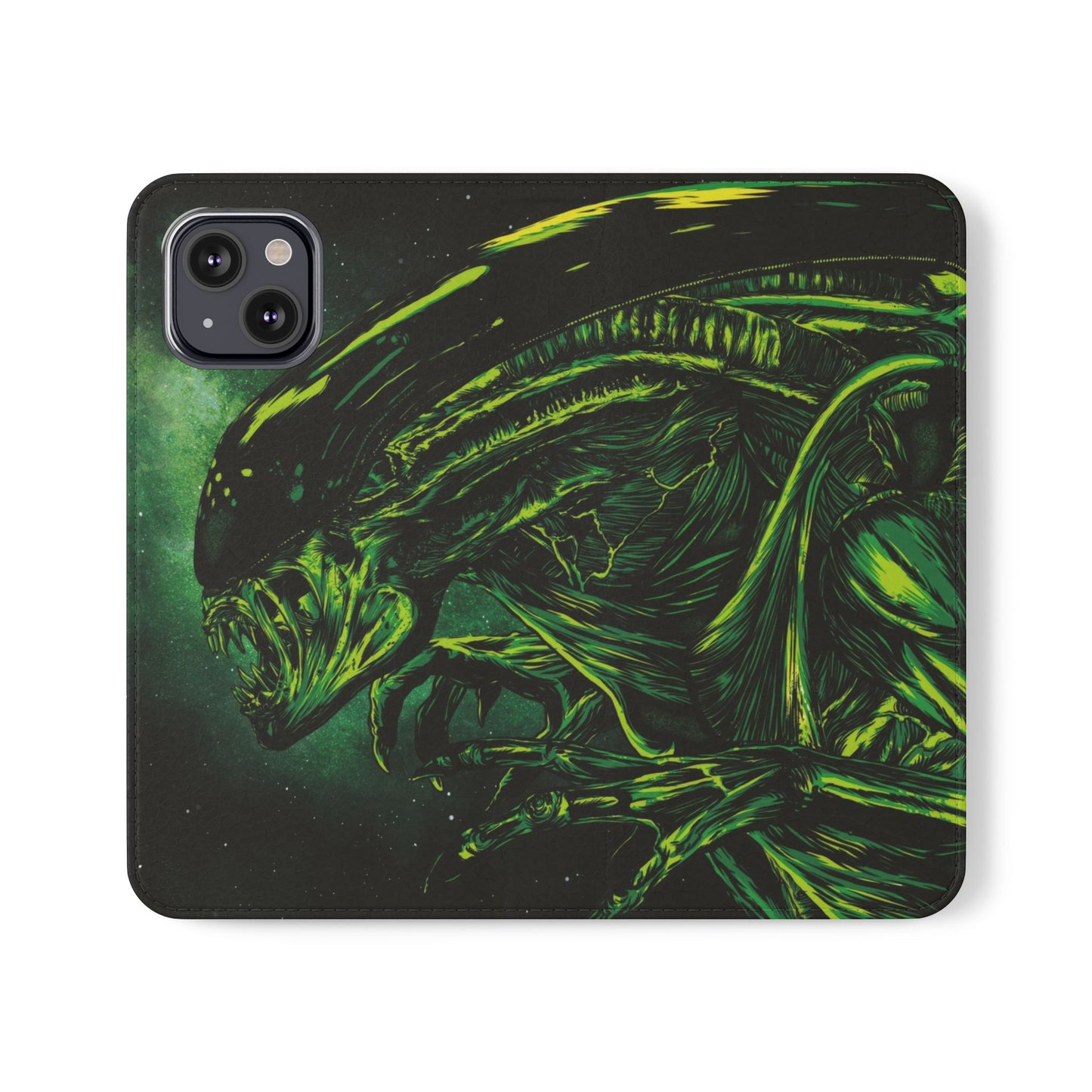 Alien Flip Case for iPhone & Samsung | PhoneMags