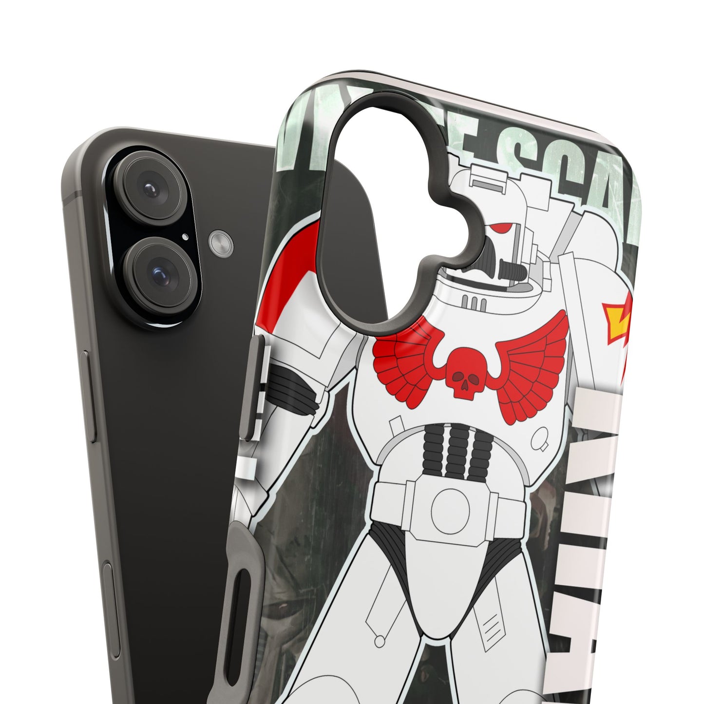 Warhammer White Scars MagSafe® iPhone Tough Case Dual Layer Robust