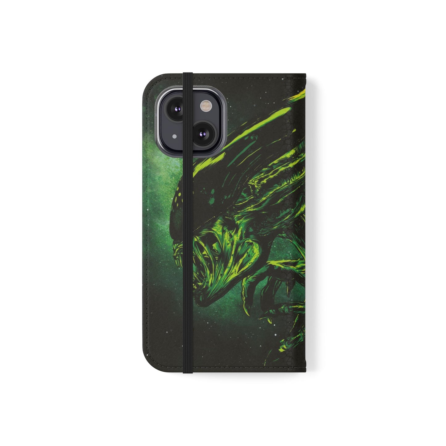 Alien iPhone & Samsung Flip Case