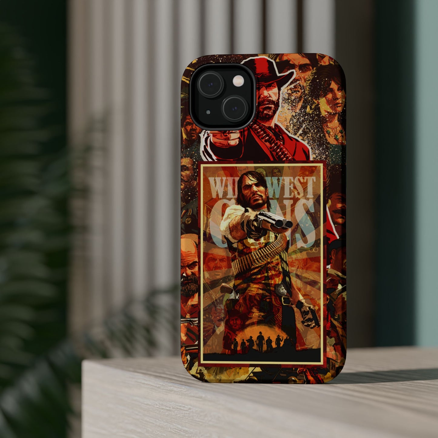 Red Dead Redemption MagSafe® iPhone Tough Case Dual Layer Robust