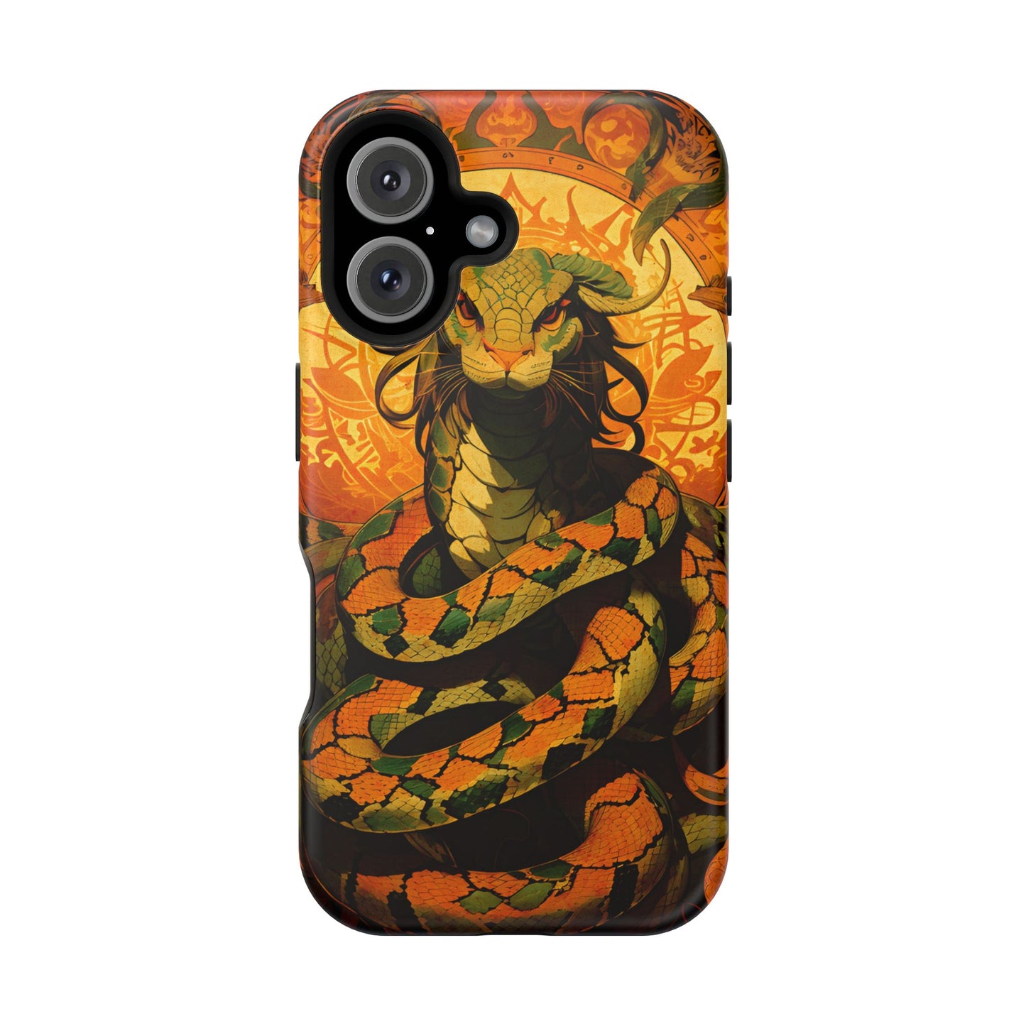 Serpent Art MagSafe® iPhone Tough Case Dual Layer Robust