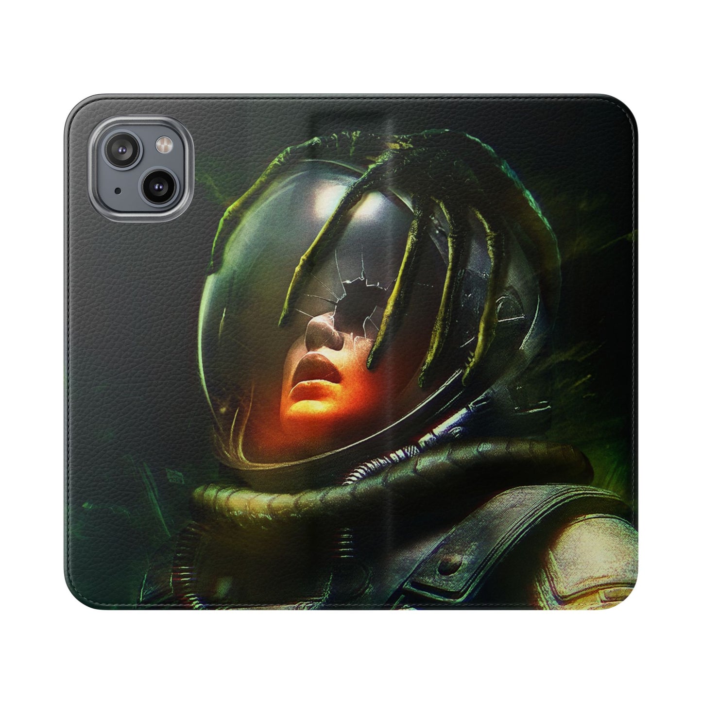 Alien iPhone & Samsung Flip Case