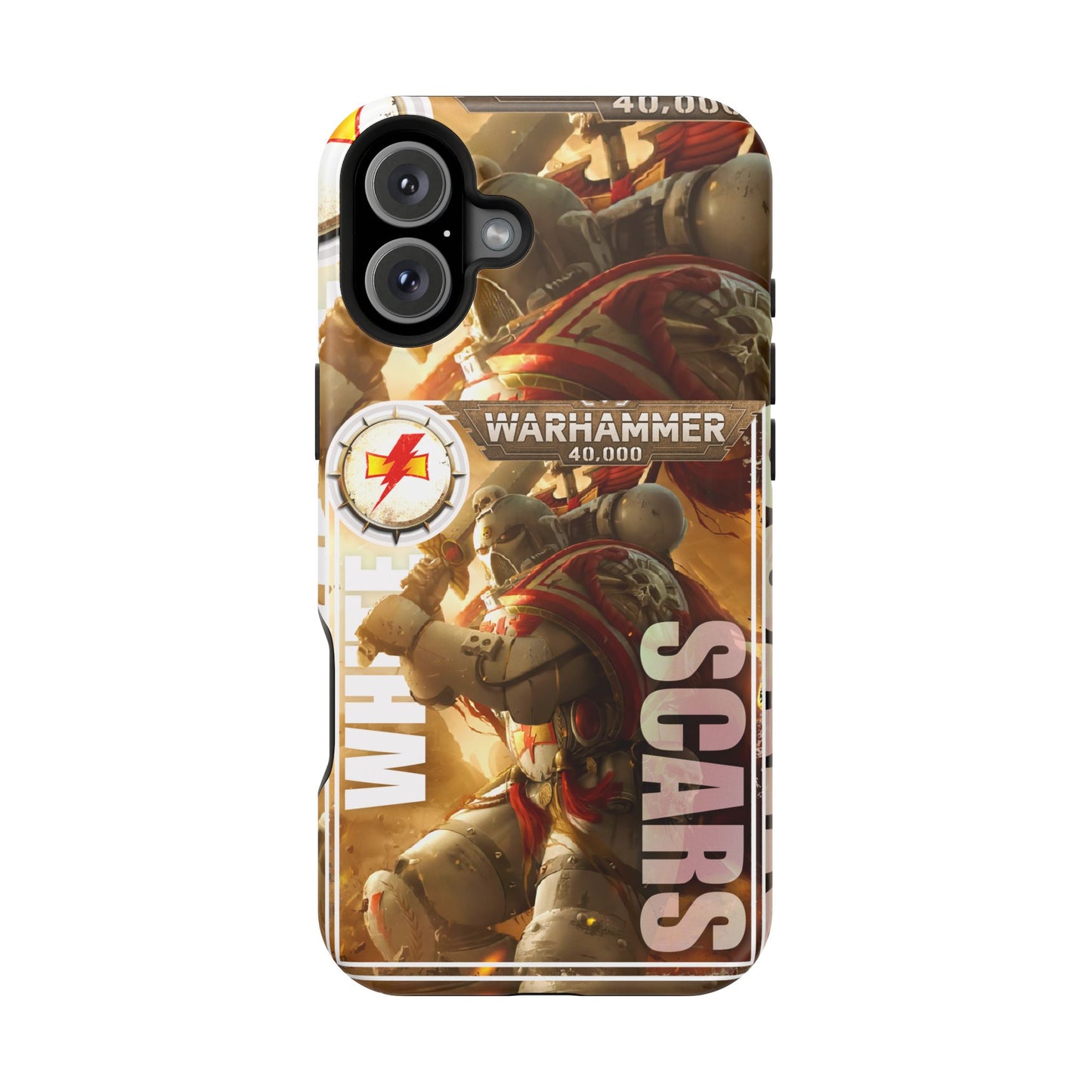 Warhammer White Scars MagSafe® iPhone Tough Case Dual Layer Robust