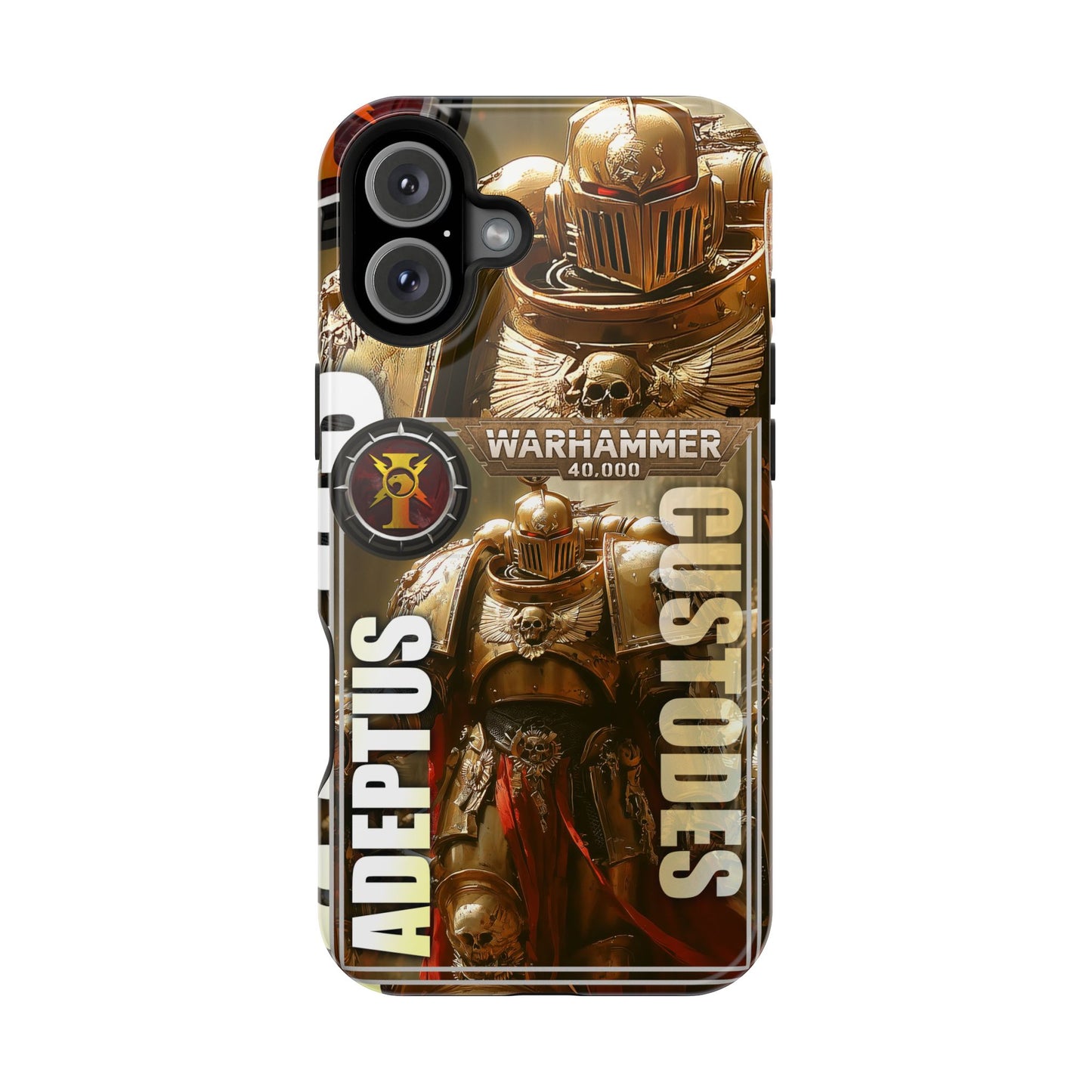 Warhammer Adeptus Custodes MagSafe® iPhone Tough Case Dual Layer Robust