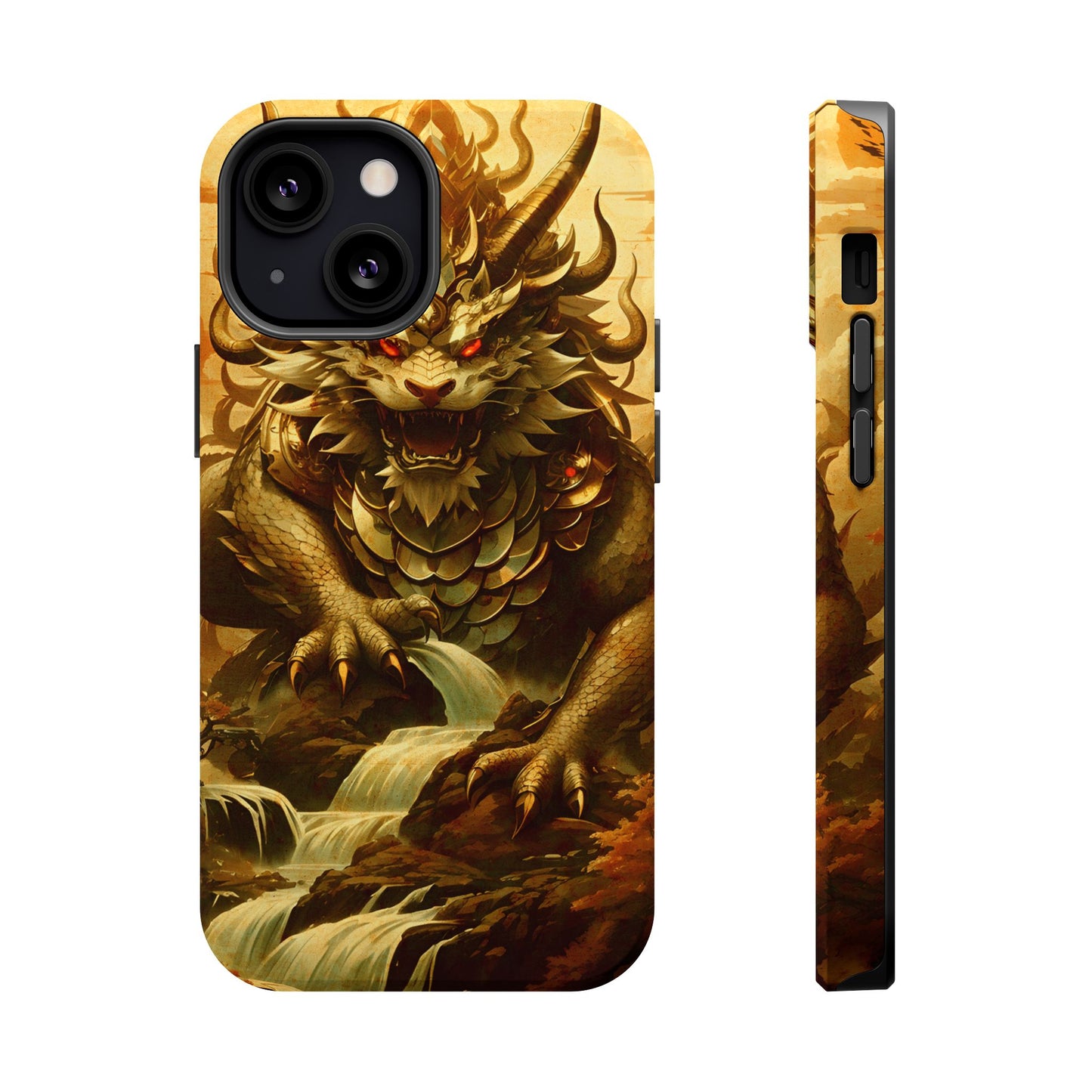Dragon Art MagSafe® iPhone Tough Case Dual Layer Robust