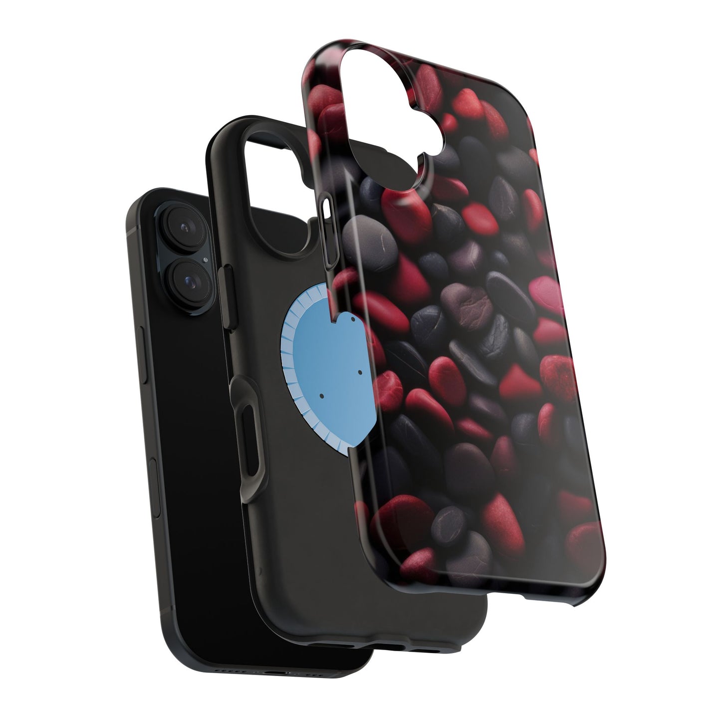 Marbles Nature MagSafe® iPhone Tough Case Dual Layer Robust